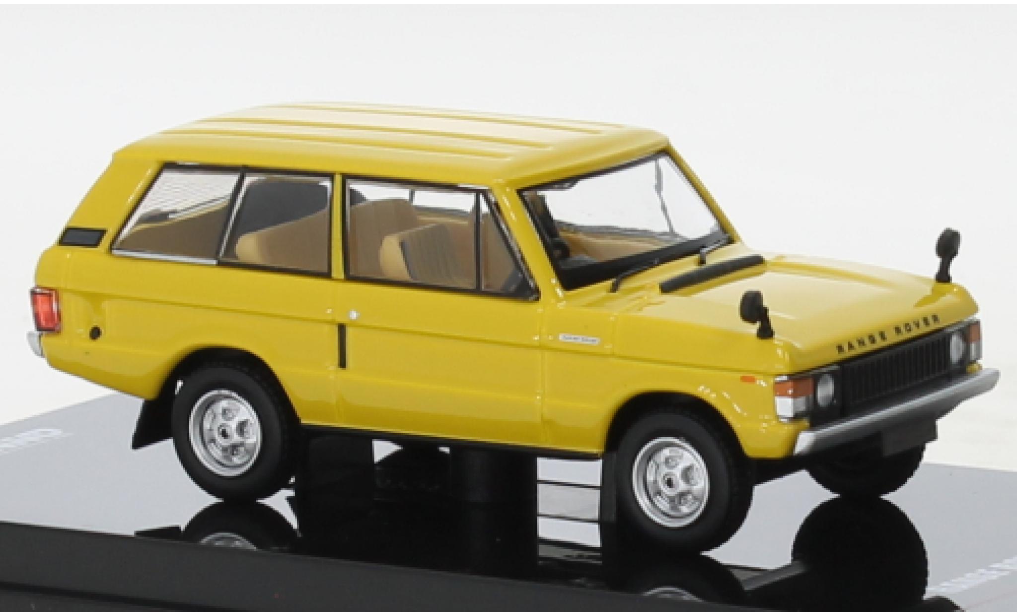 Land Rover Range Rover 1/64 INNO64 Classic yellow RHD diecast model cars