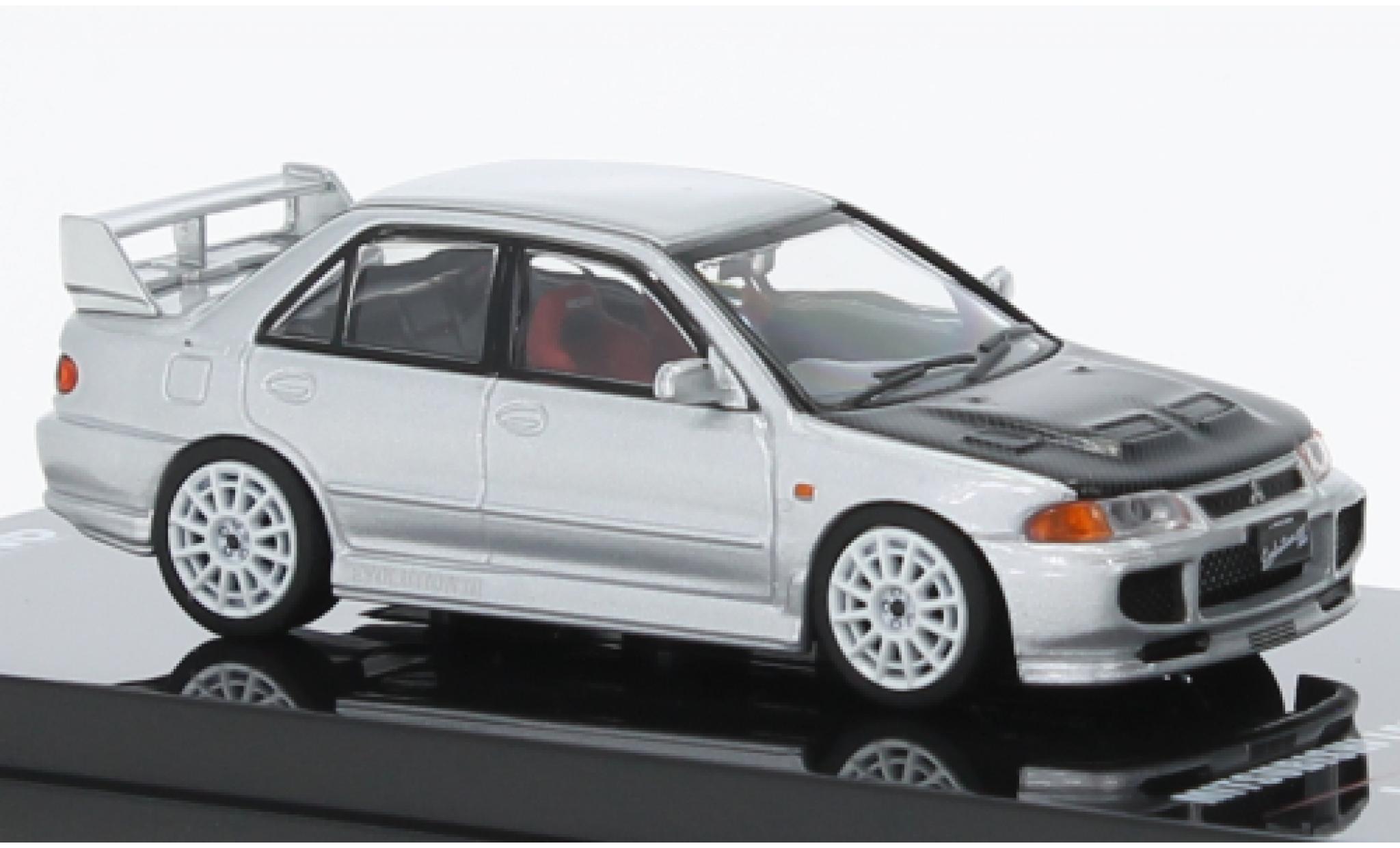 Mitsubishi Lancer 1/64 INNO64 EVO III d/black RHD diecast model cars