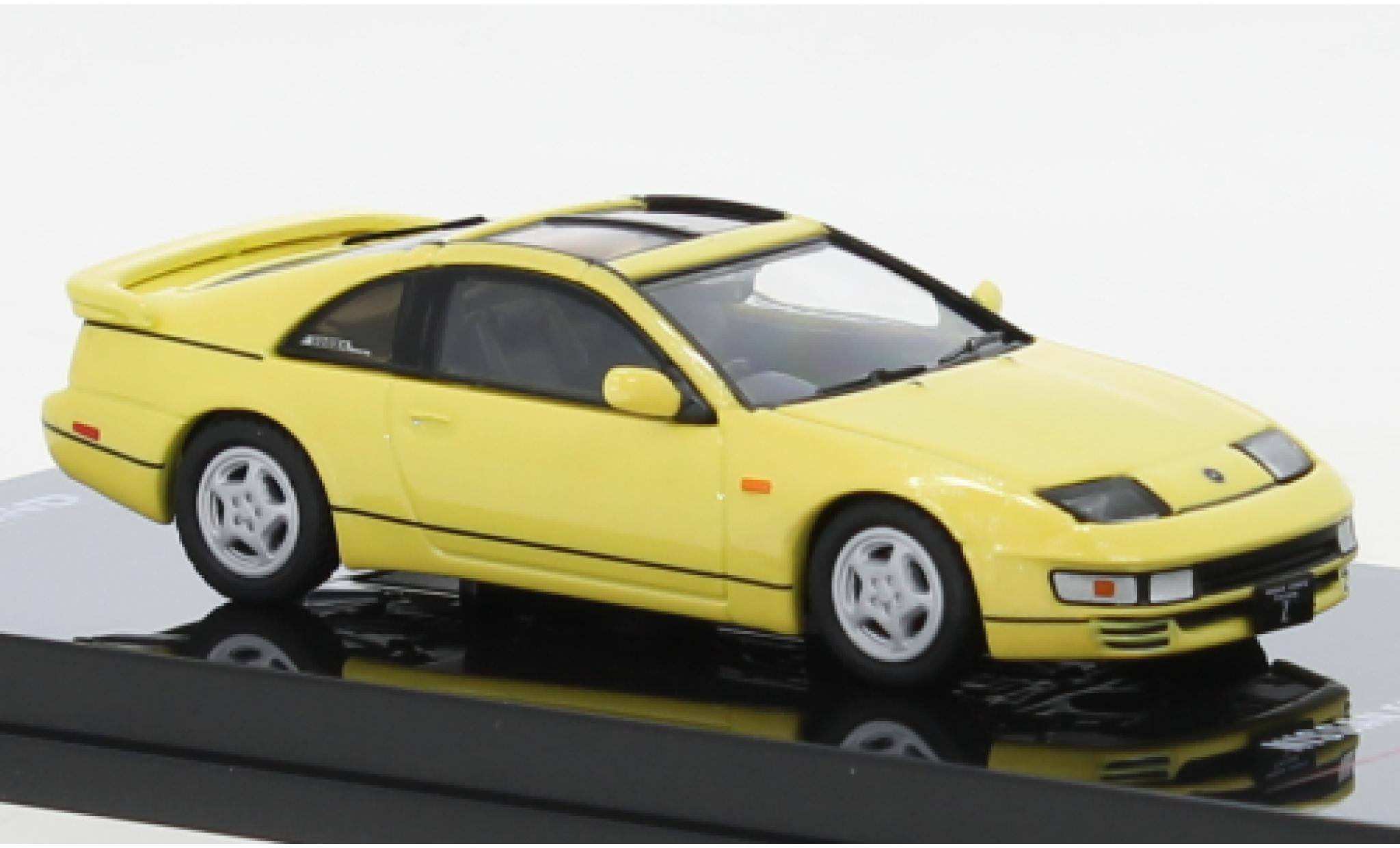 Nissan Fairlady Z 1/64 INNO64 (Z32) yellow RHD diecast model cars