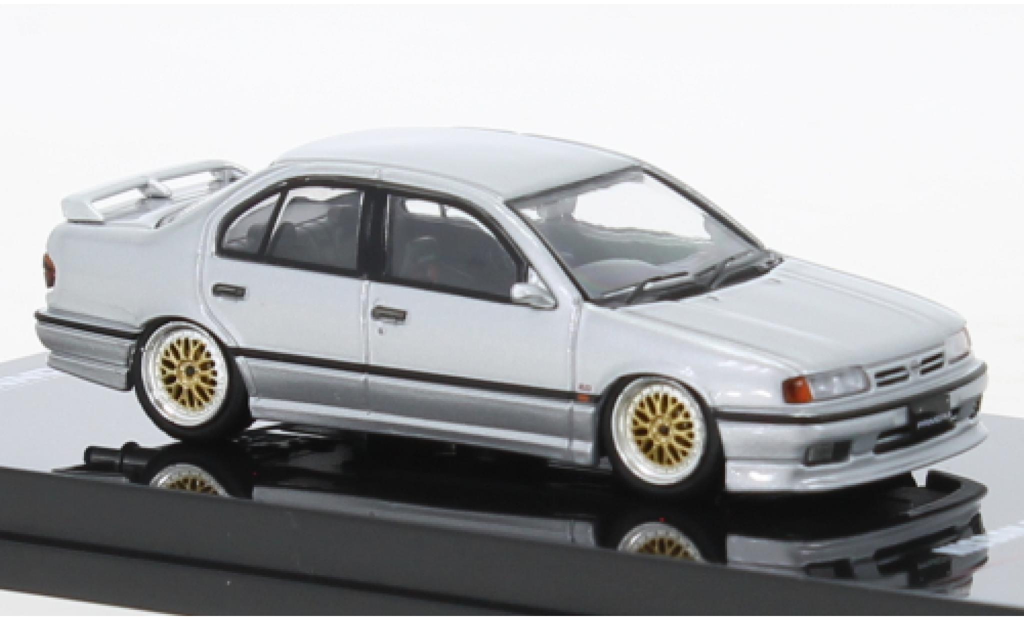 Nissan Primera 1/64 INNO64 (P10) grey RHD diecast model cars