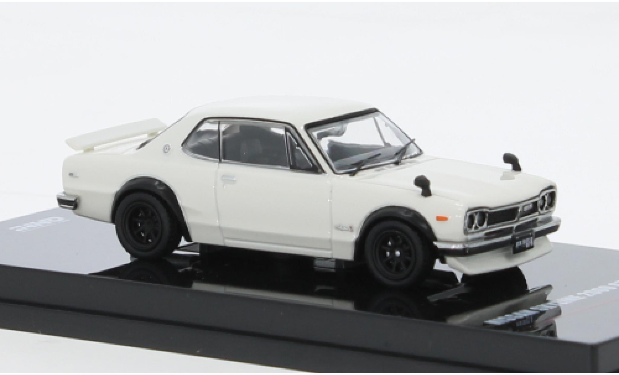 Nissan Skyline 1/64 INNO64 2000 GT-R (KPGC10) white RHD diecast model cars