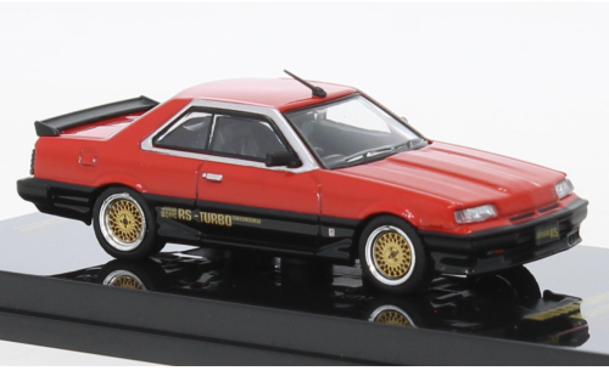 Nissan Skyline 1/64 INNO64 2000 RS-X Turbo (DR30) red/black RHD diecast model cars