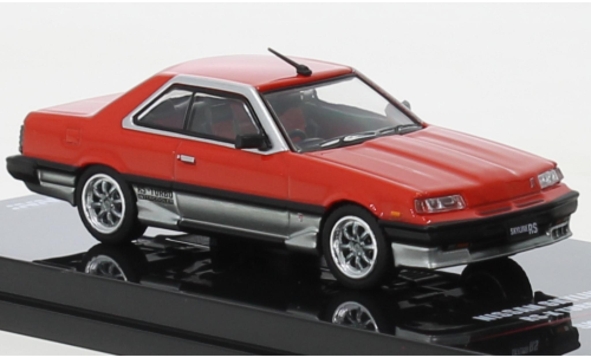 Nissan Skyline 1/64 INNO64 2000 RS-X Turbo (DR30) red/grey RHD diecast model cars