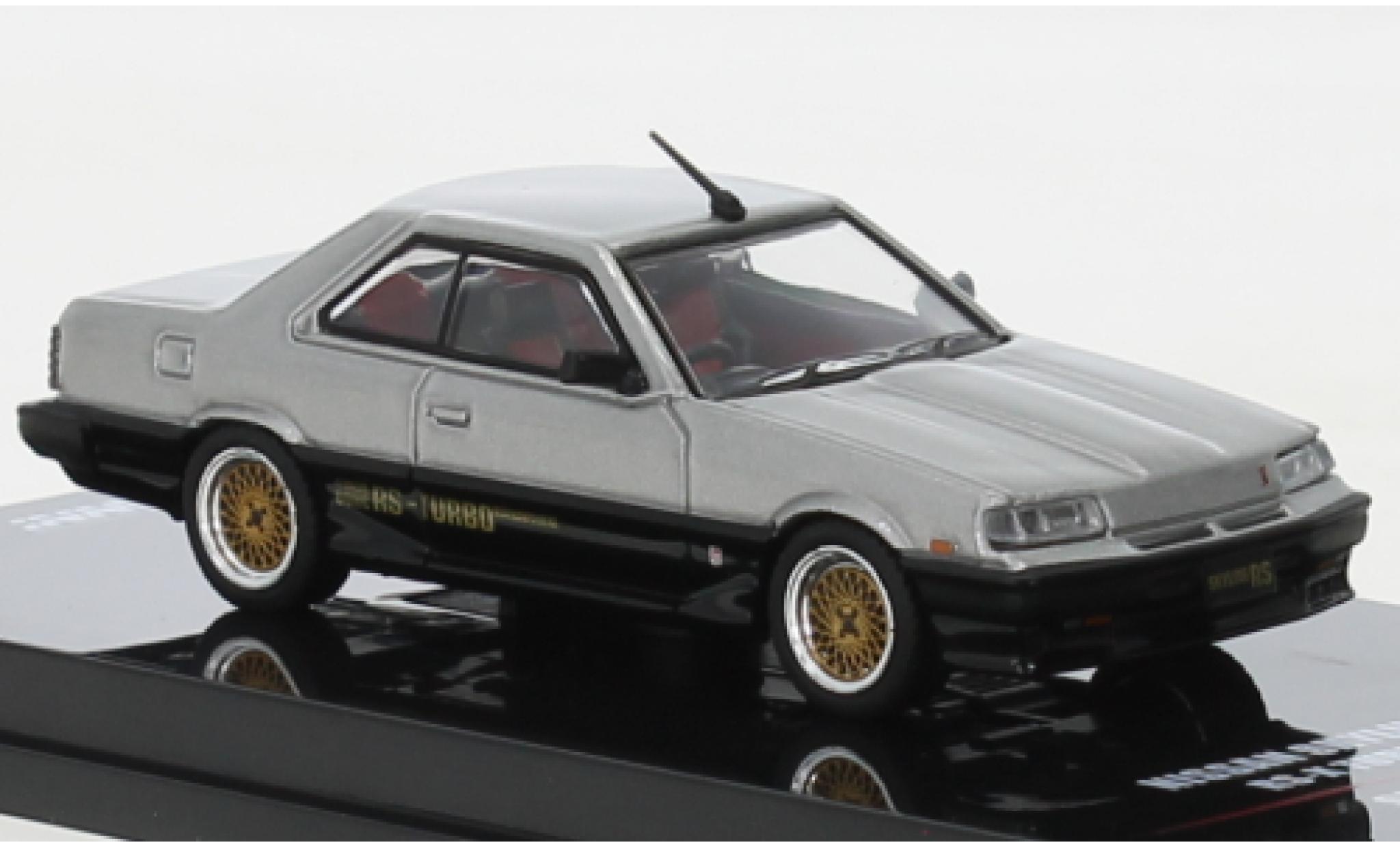 Nissan Skyline 1/64 INNO64 2000 RS-X Turbo (DR30) grey/black RHD diecast model cars