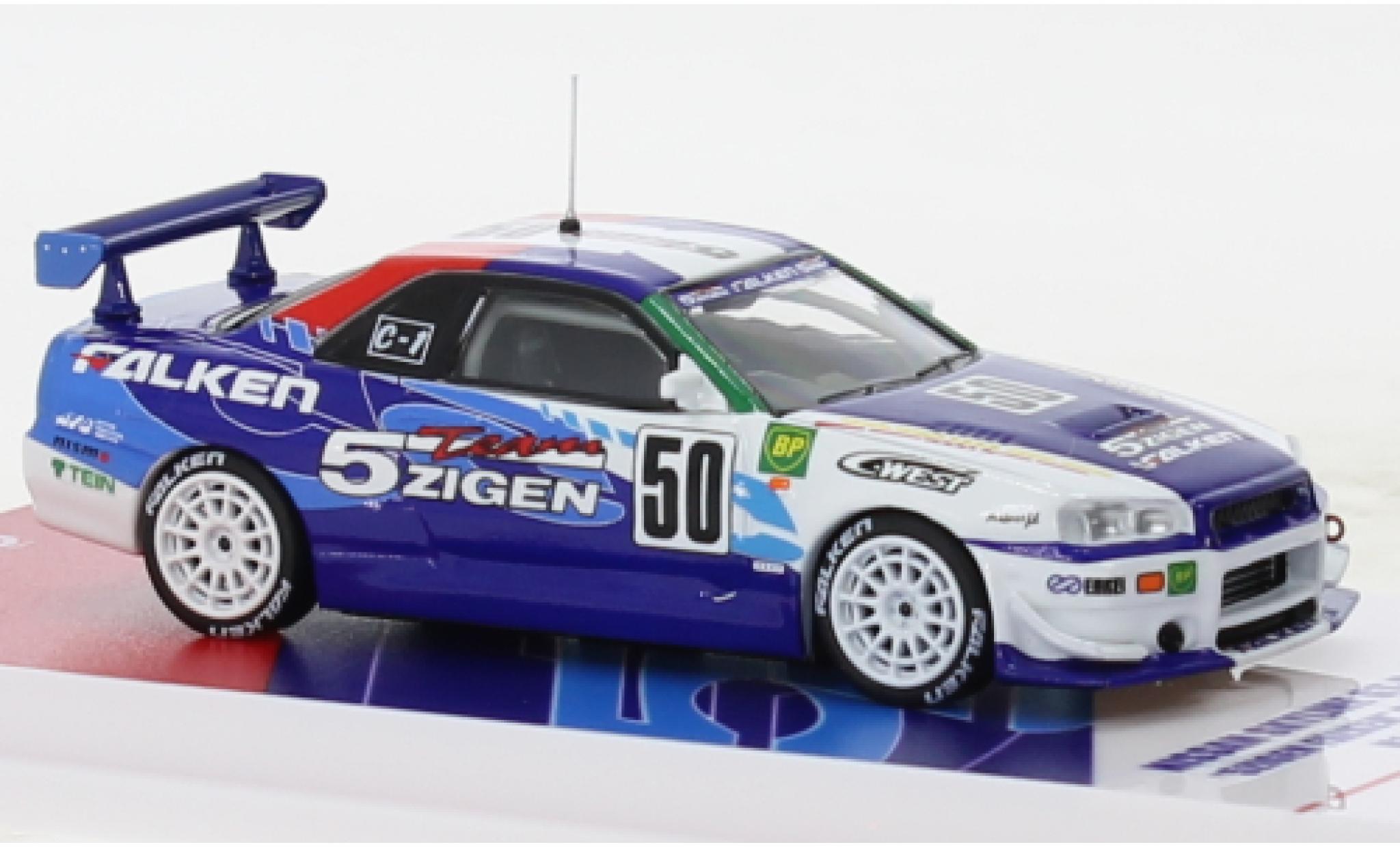 Nissan Skyline 1/64 INNO64 GT-R (R34) RHD No.50 Super 2000 diecast model cars