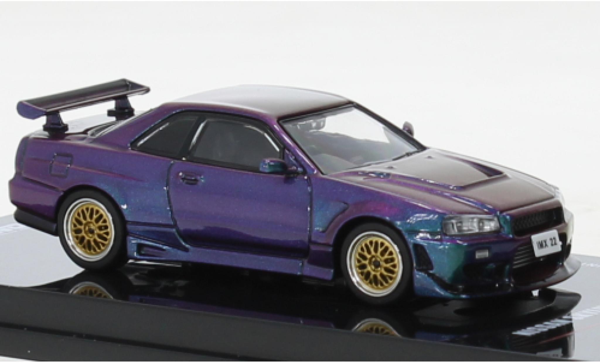 Nissan Skyline 1/64 INNO64 GT-T (R34) RHD diecast model cars