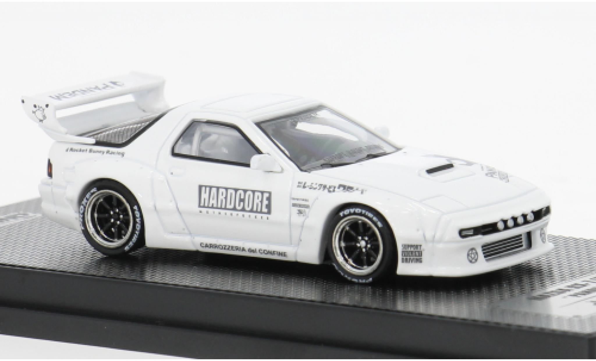 Mazda RX7 1/64 INNO64 (FC3S) white 1:64 diecast model cars