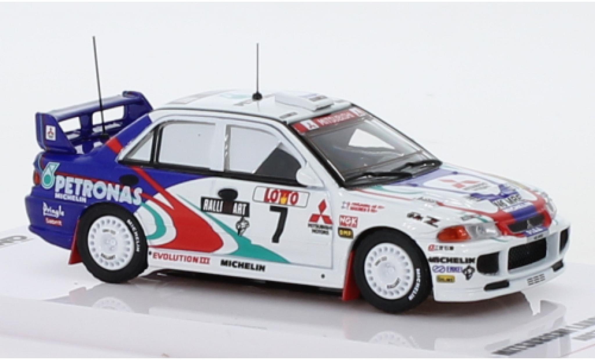 Mitsubishi Lancer 1/64 INNO64 Evo III No.7 RalliArt Petronas Rally Australia 1996 T.M&auml;kinen/S.Harjanne diecast model cars