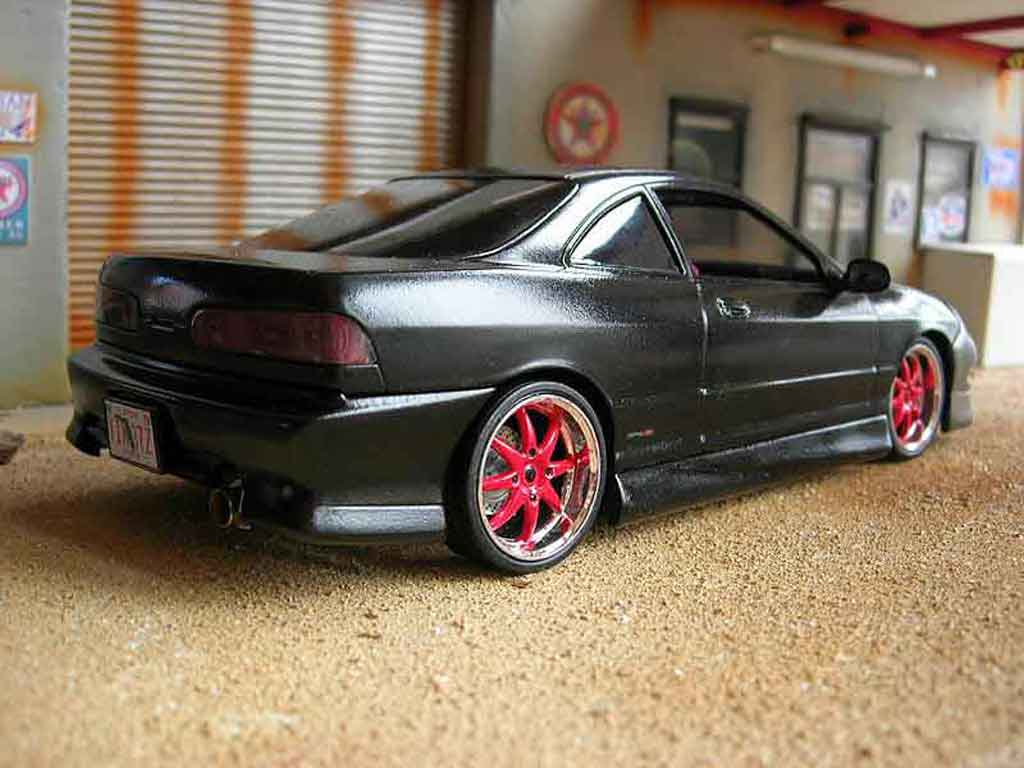 Honda Integra Type R jdm black 1/18 Hot Wheels