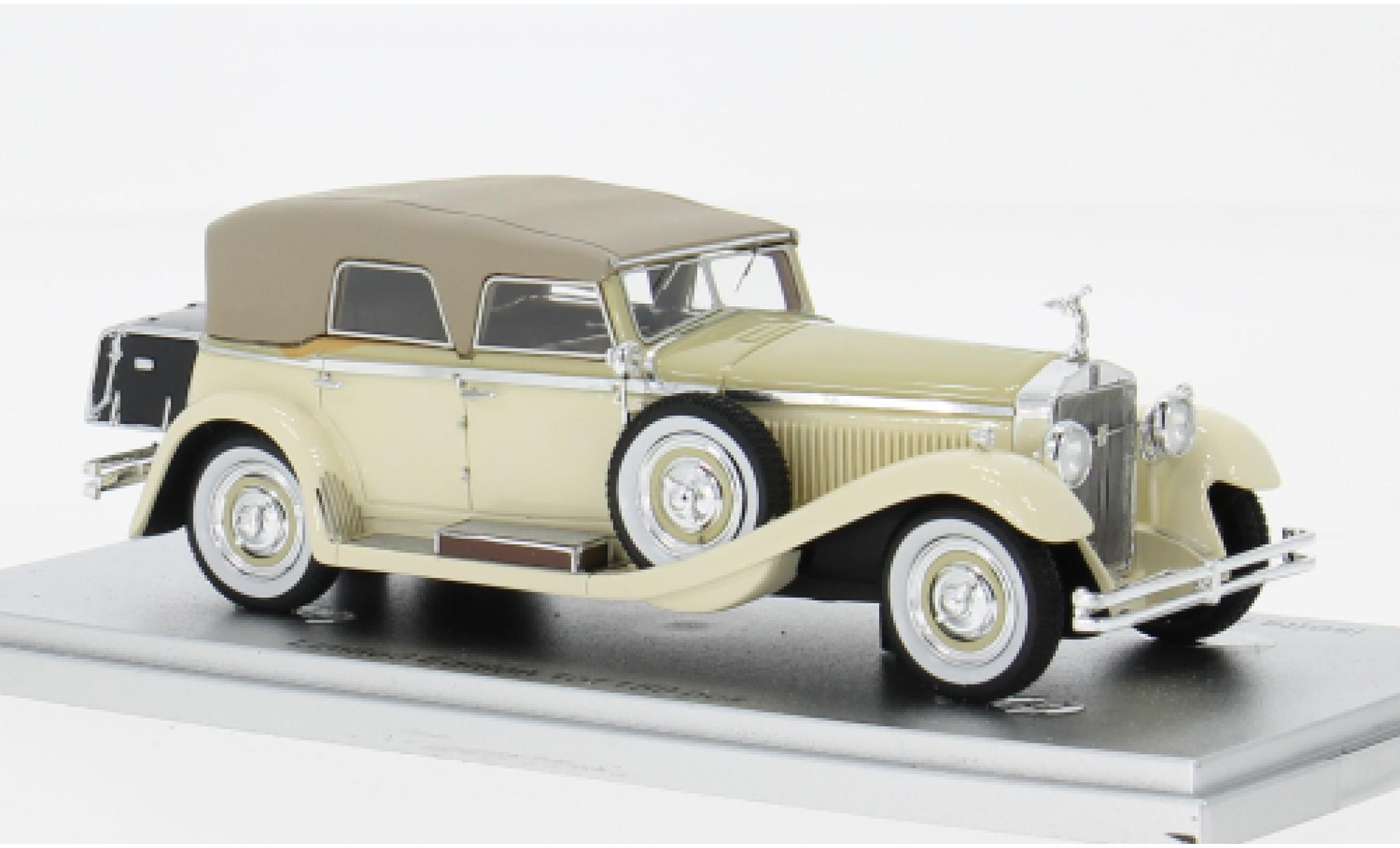 Isotta Fraschini 1/43 Kess 8A SS Castagna beige 1930 1:43 diecast model cars
