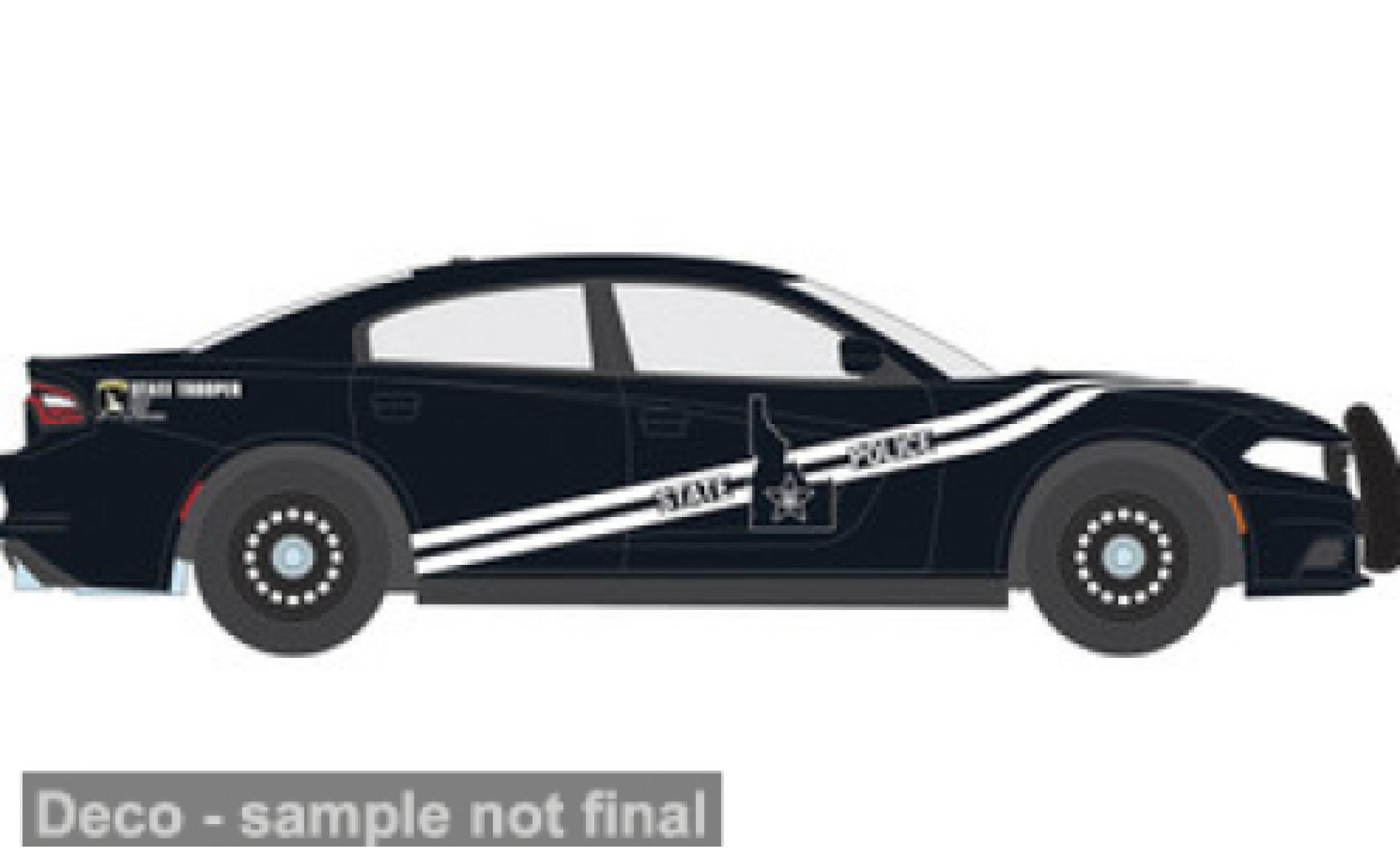 Dodge Charger 1/64 IXO America Pursuit 2023 Idaho State Police 1:64 diecast model cars