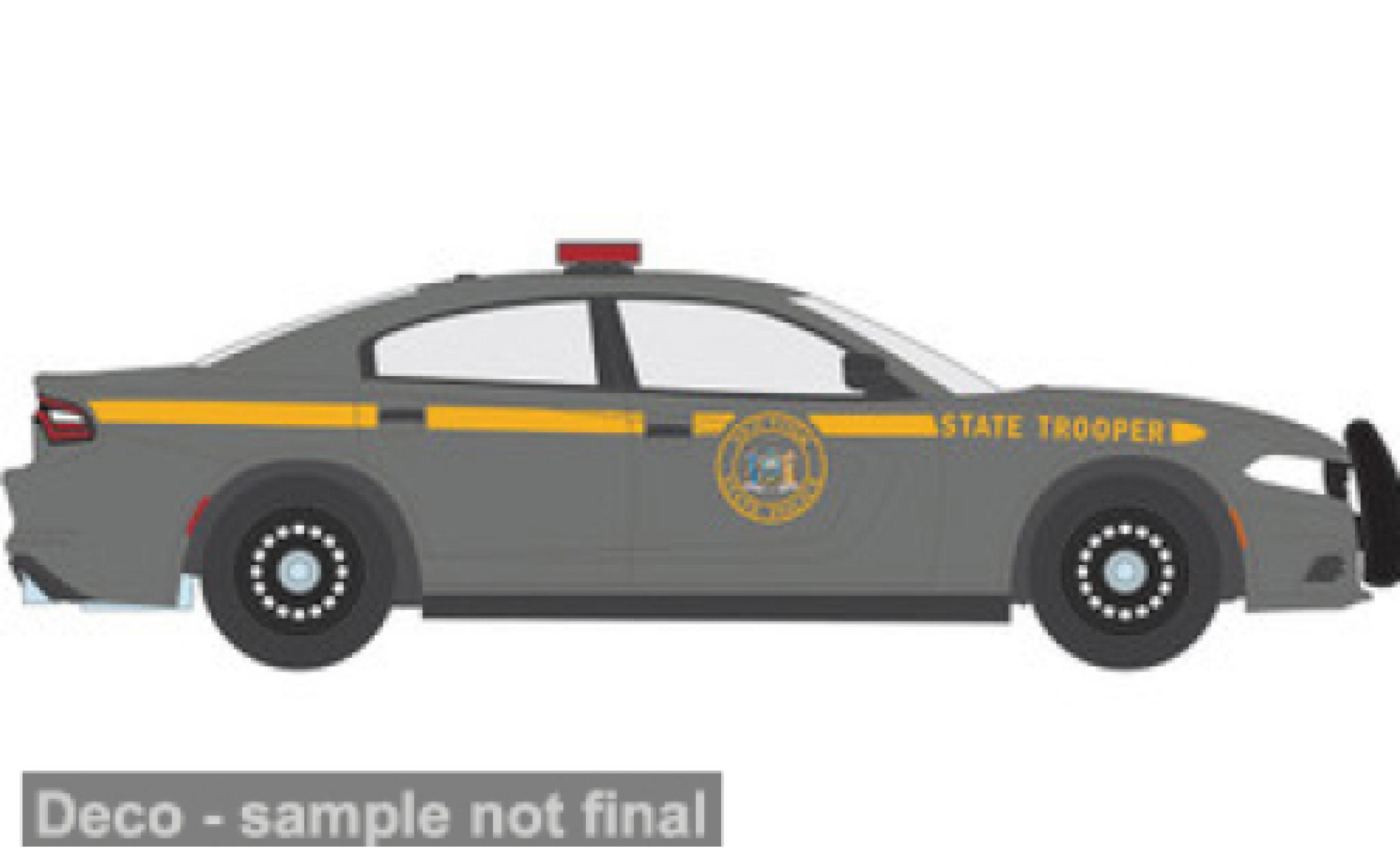 Dodge Charger 1/64 IXO America Pursuit 2023 New York State Police 1:64 diecast model cars