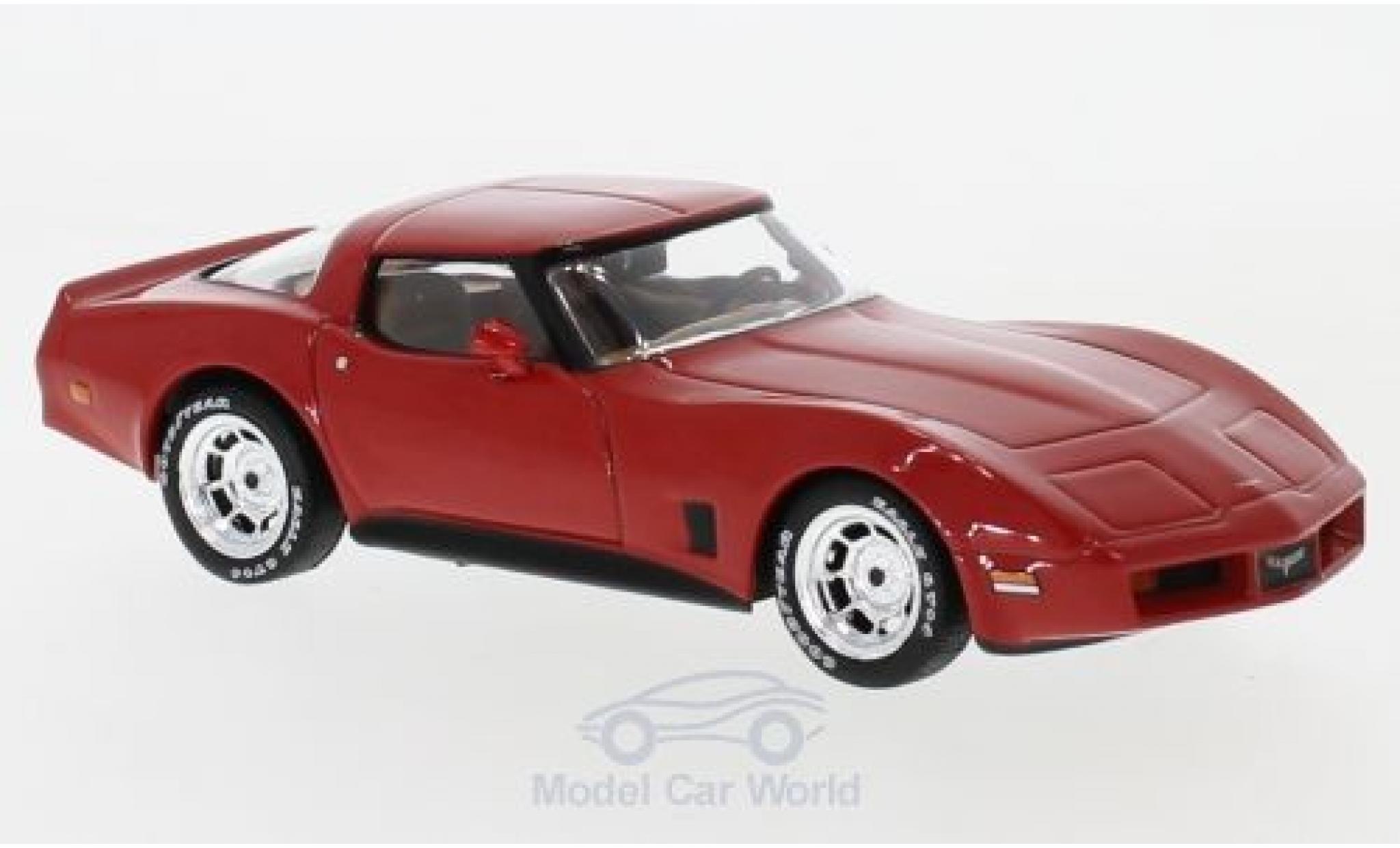 Chevrolet Corvette 1/43 IXO C3 red 1980 diecast model cars