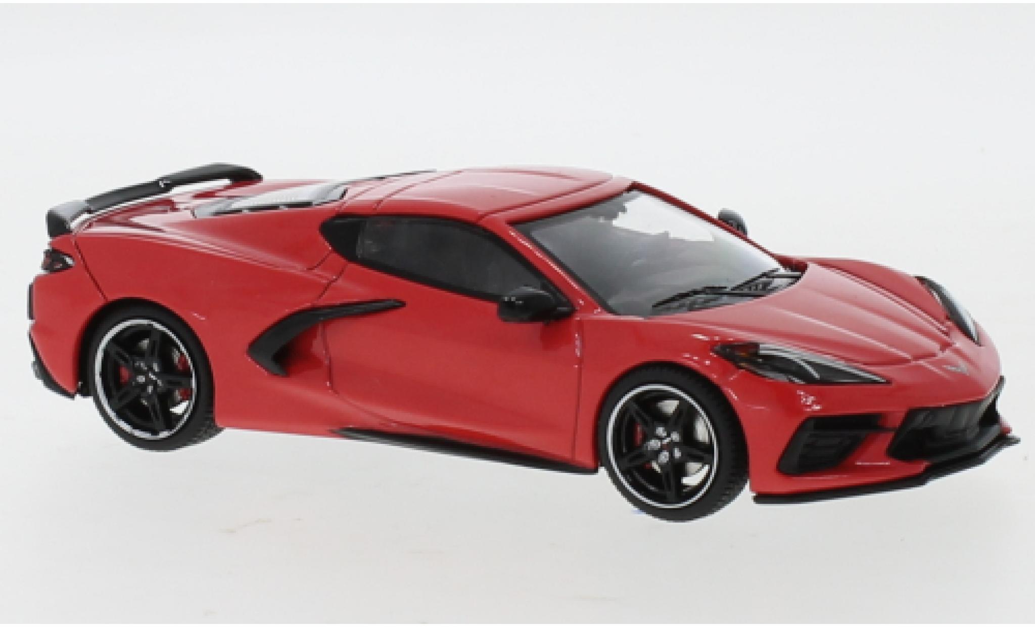 Chevrolet Corvette 1/43 IXO C8 red 2020 diecast model cars