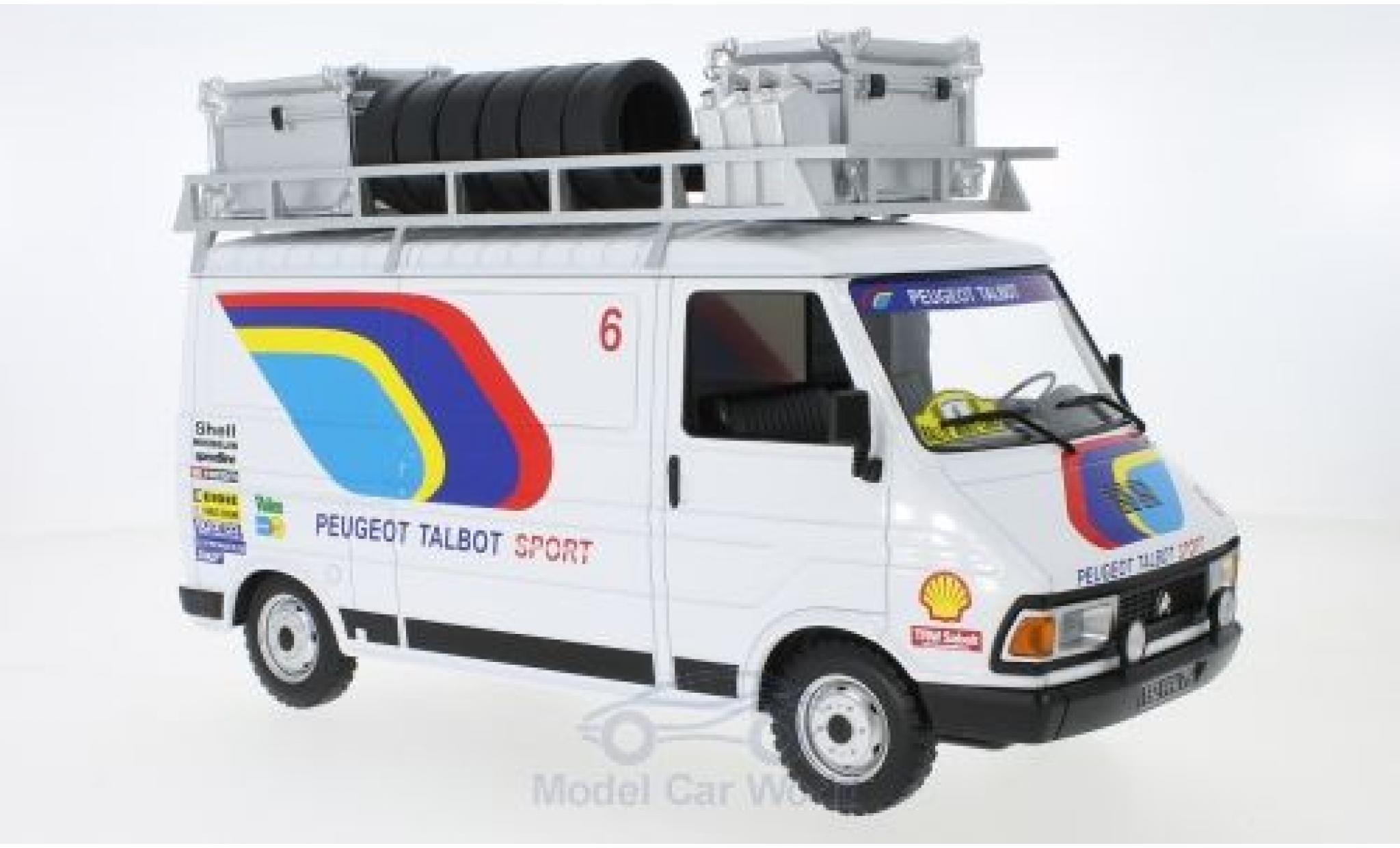 Citroen C3 1/18 IXO 5 1985 Peugeot Talbot Sport Assistance diecast model cars