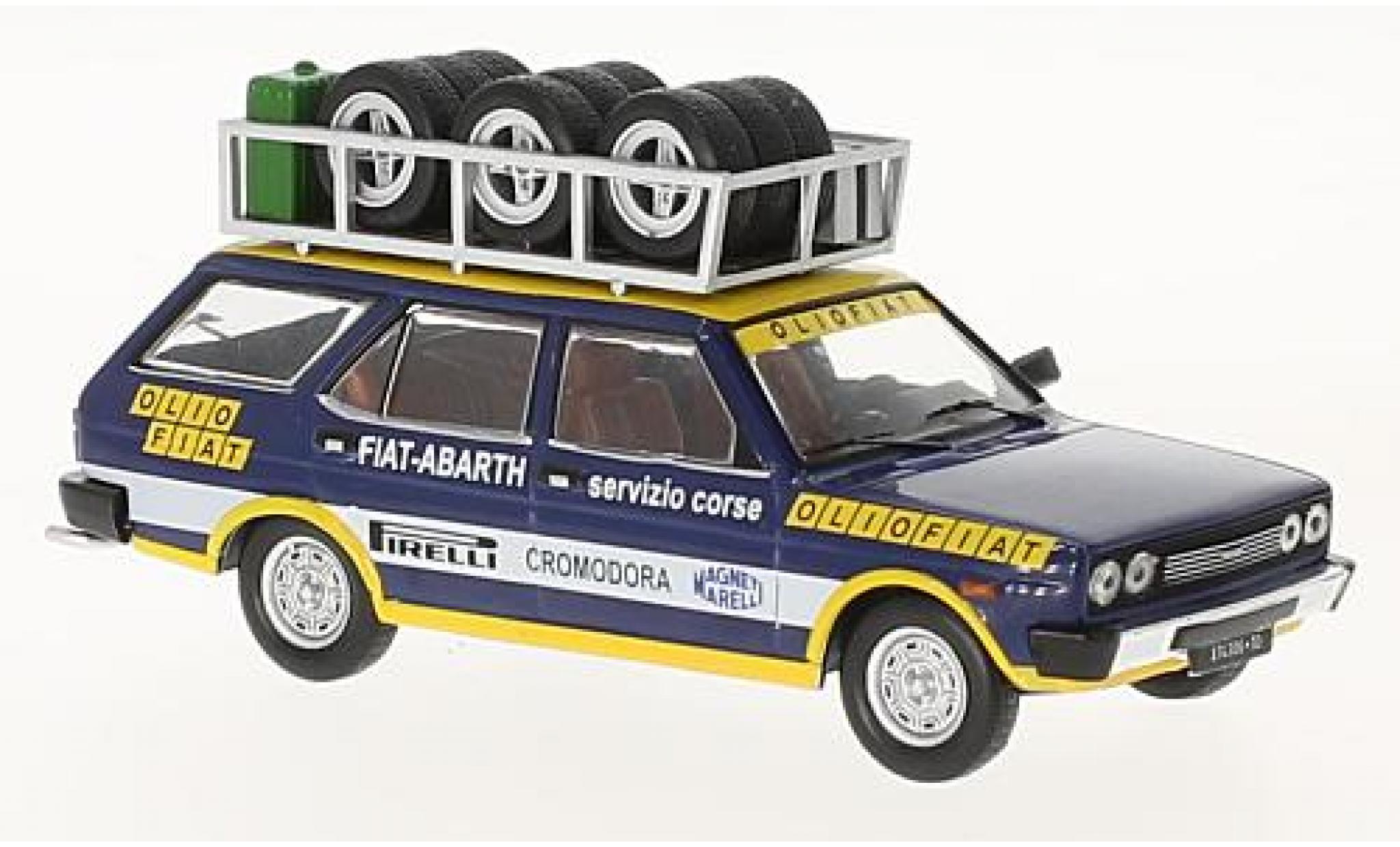 Fiat 131 1/43 IXO Panorama Olio Flat 1975 Rally Assistance diecast model cars