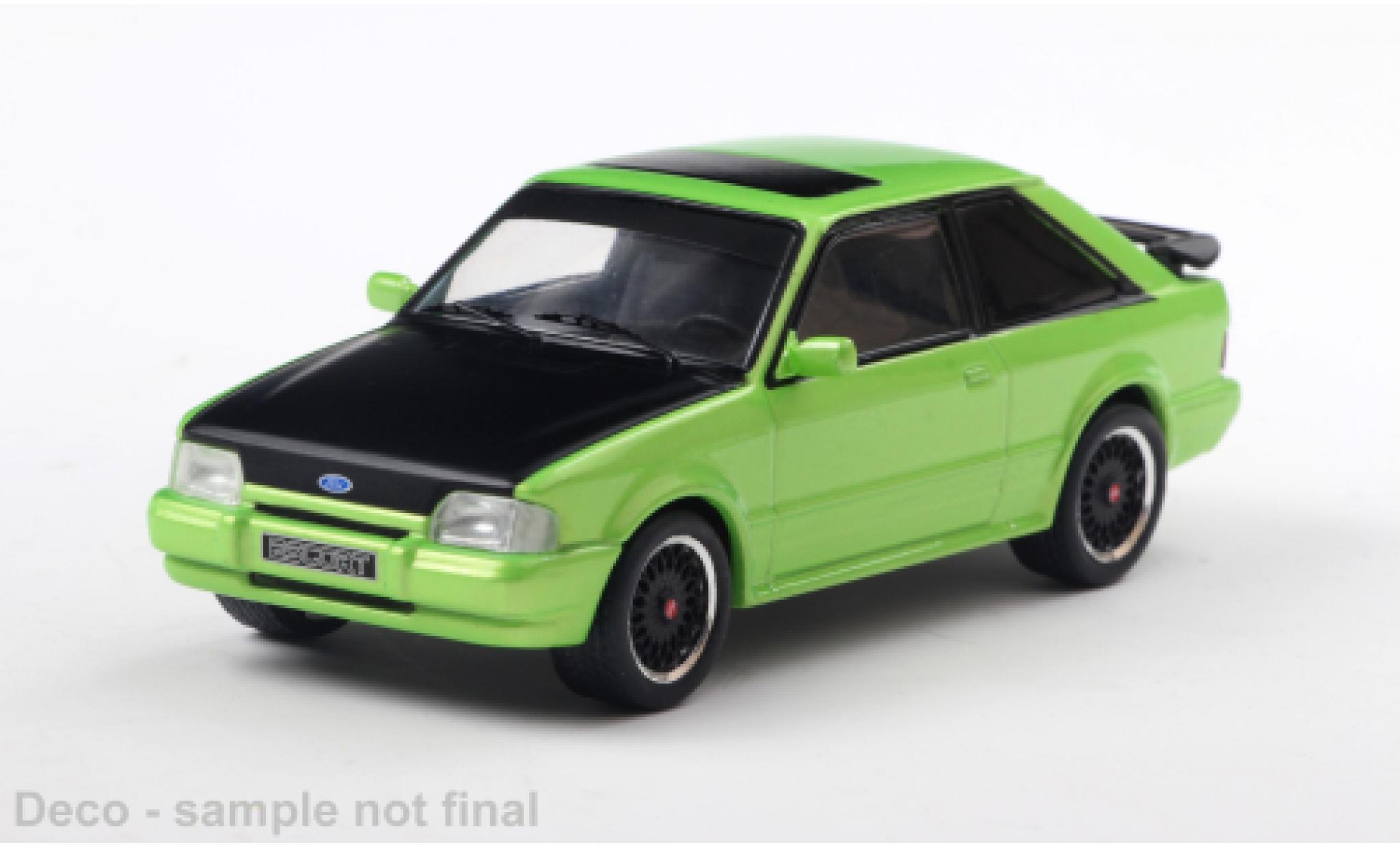 Ford Escort 1/43 IXO MK IV XR3 metallise green 1990 1:43 diecast model cars