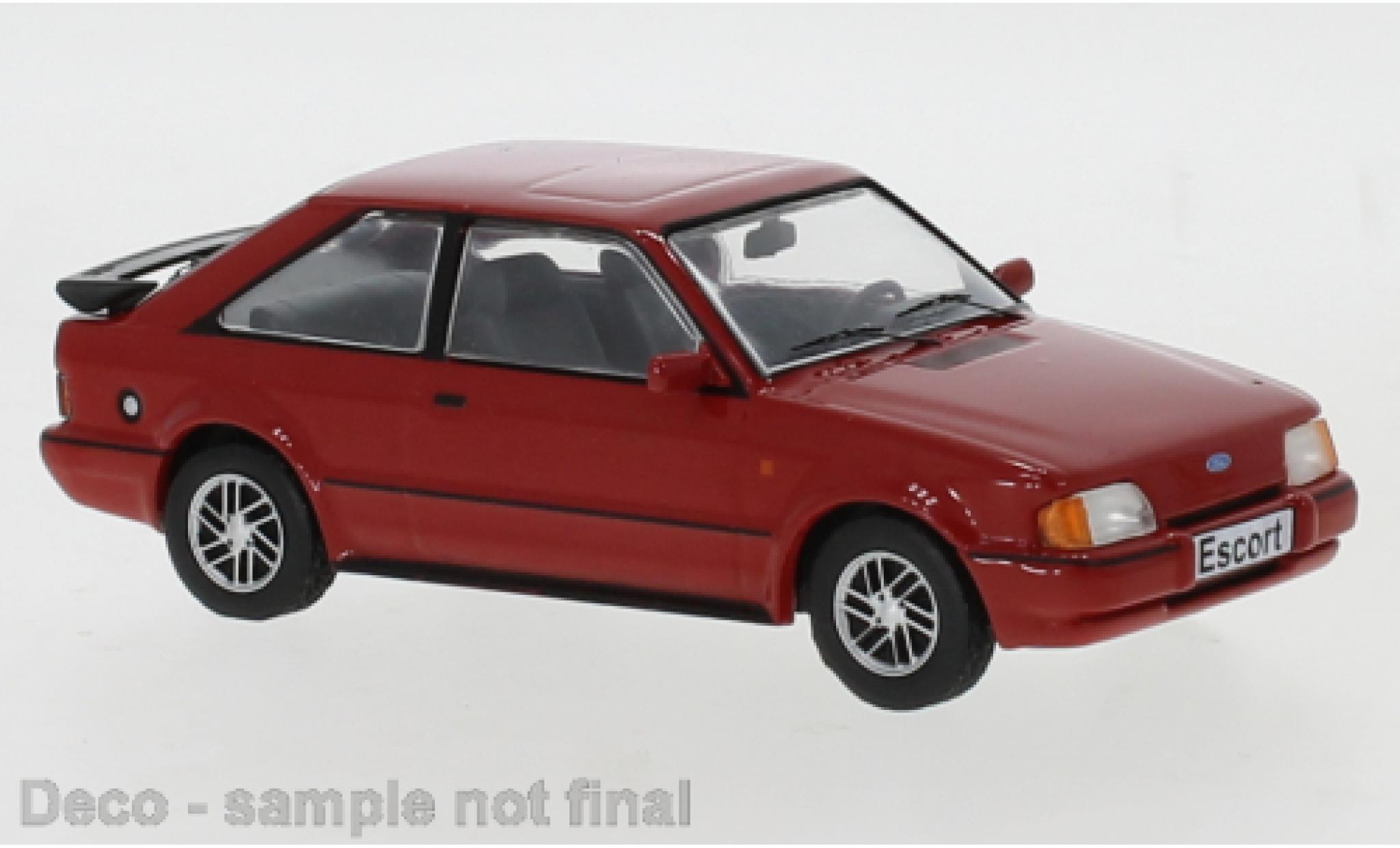 Ford Escort 1/43 IXO Mk IV XR3 red 1990 diecast model cars