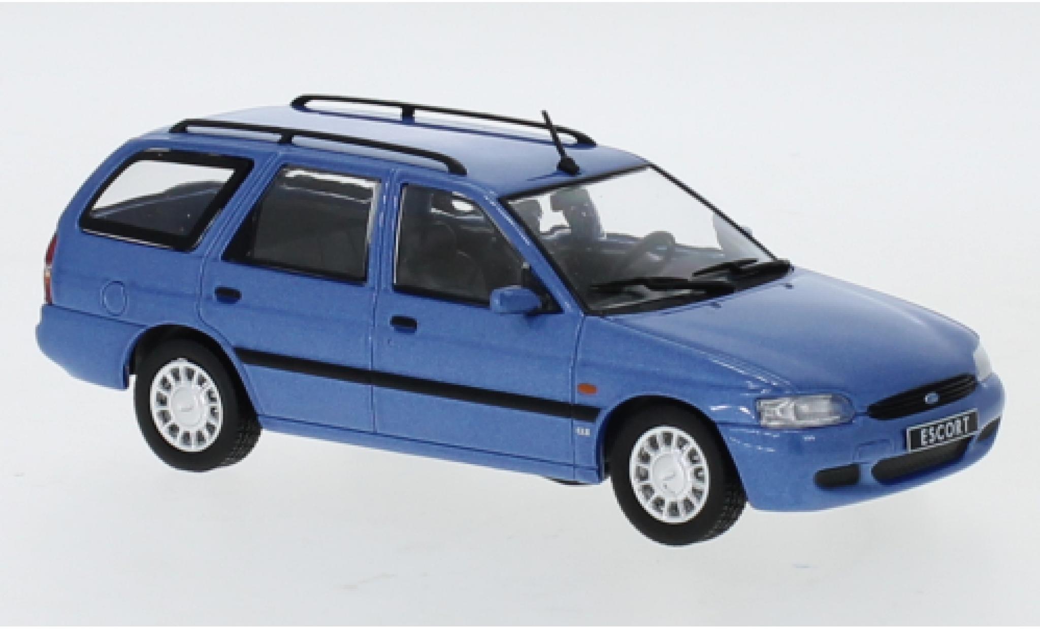 Ford Escort 1/43 IXO Mk VII Turnier metallic blue 1996 diecast model cars
