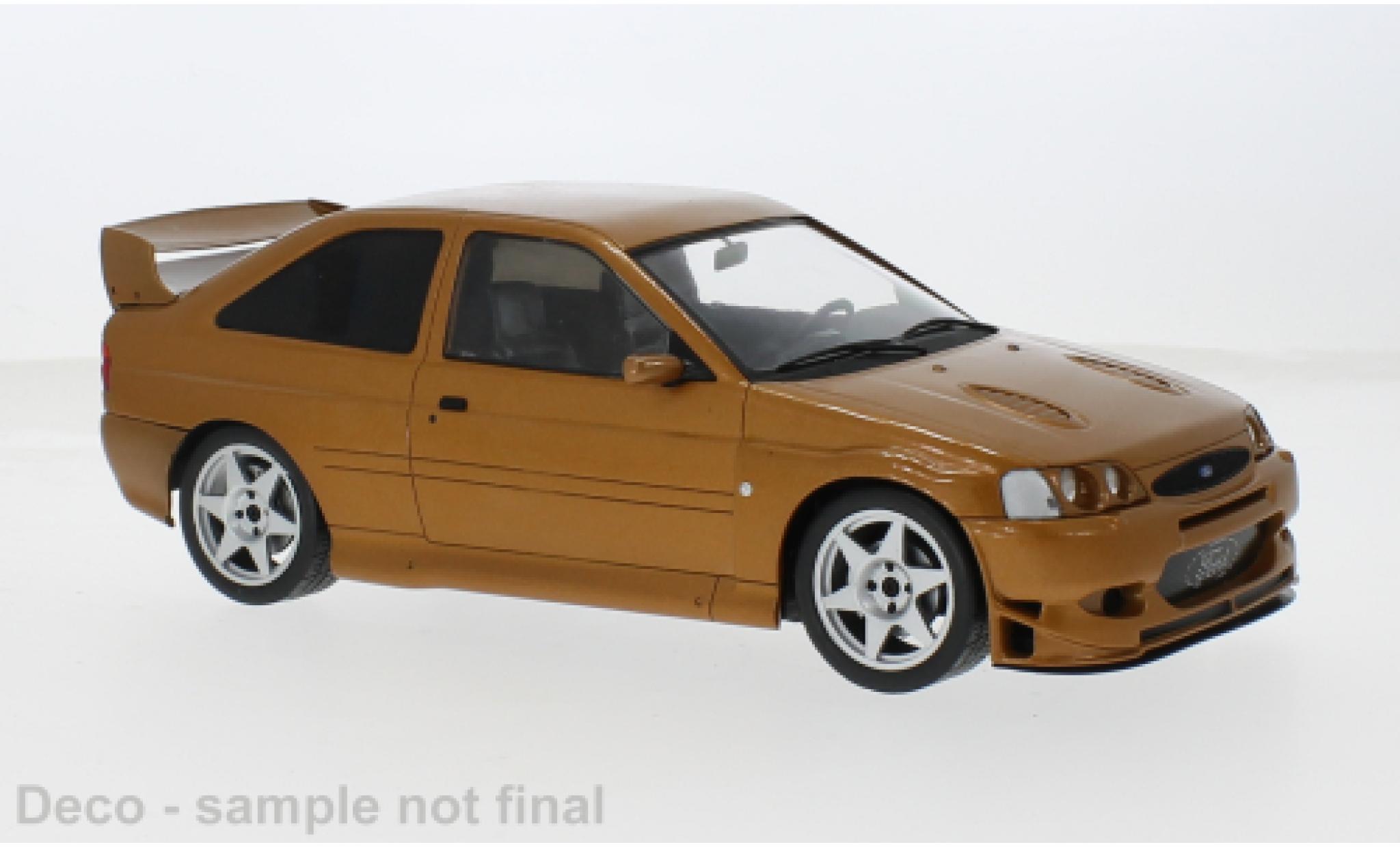 Ford Escort 1/18 IXO WRC bronze 1998 1:18 diecast model cars