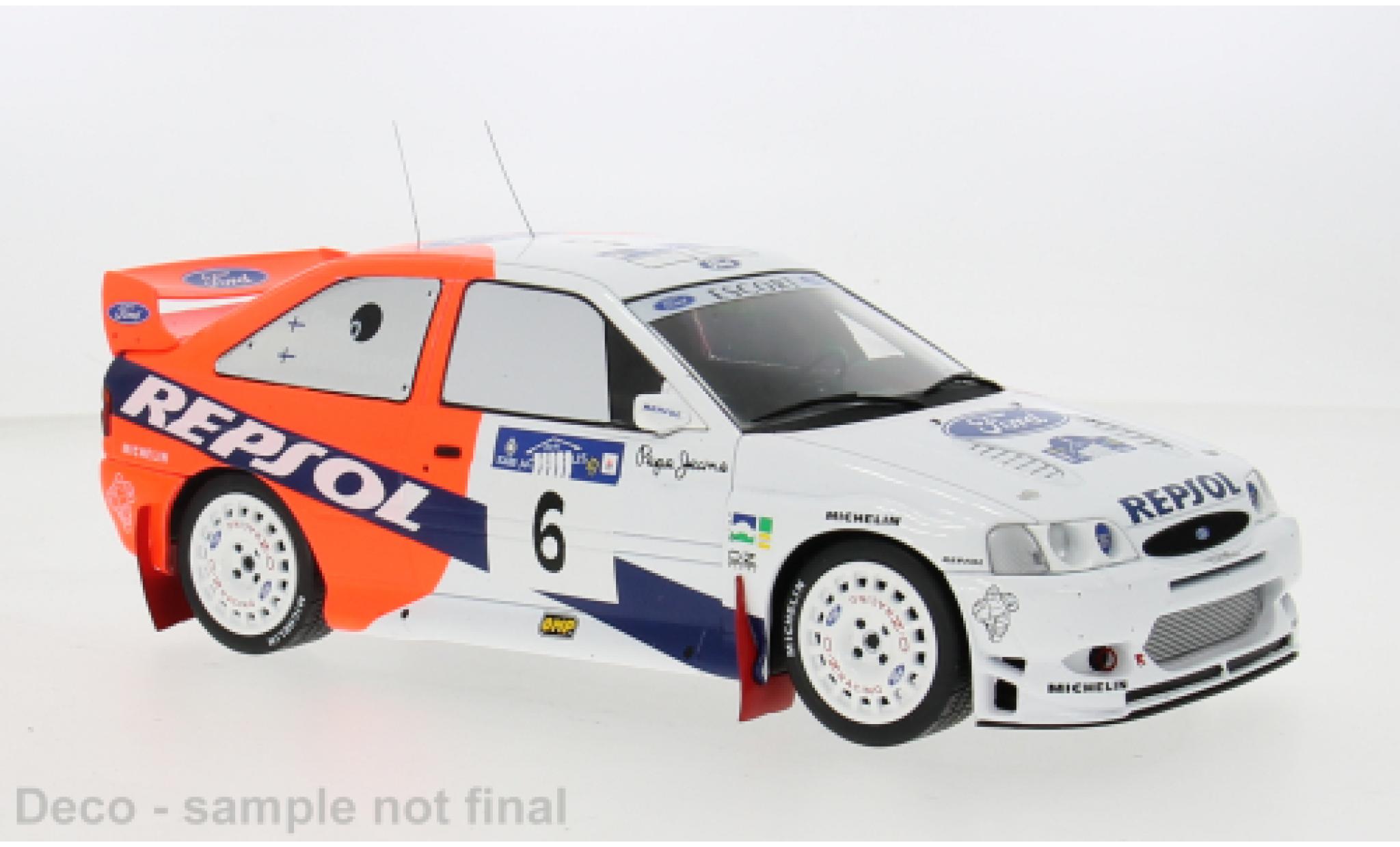 Ford Escort 1/18 IXO WRC No.6 Akropolis 1997 1:18 diecast model cars