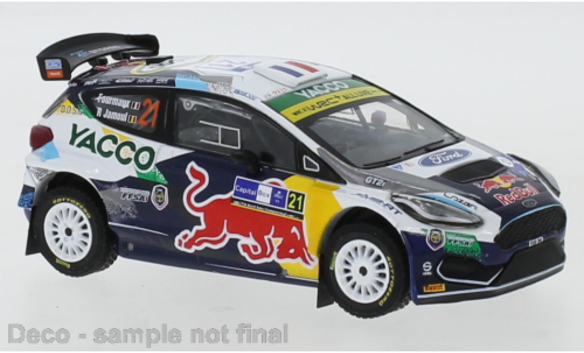 Ford Fiesta 1/43 IXO R5 MkII No.21 Arctic Rally Finland 2021 A.Fourmaux/R.Jamoul diecast model cars