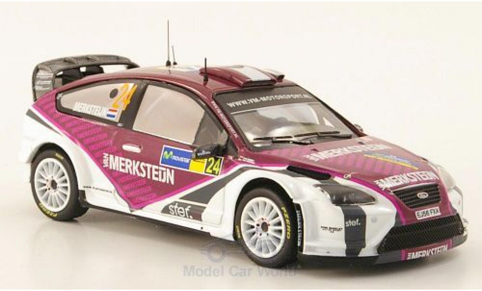 Ford Focus RS 1/43 IXO RS07 WRC No.24 WRC Rally Spanien 2008 diecast model cars