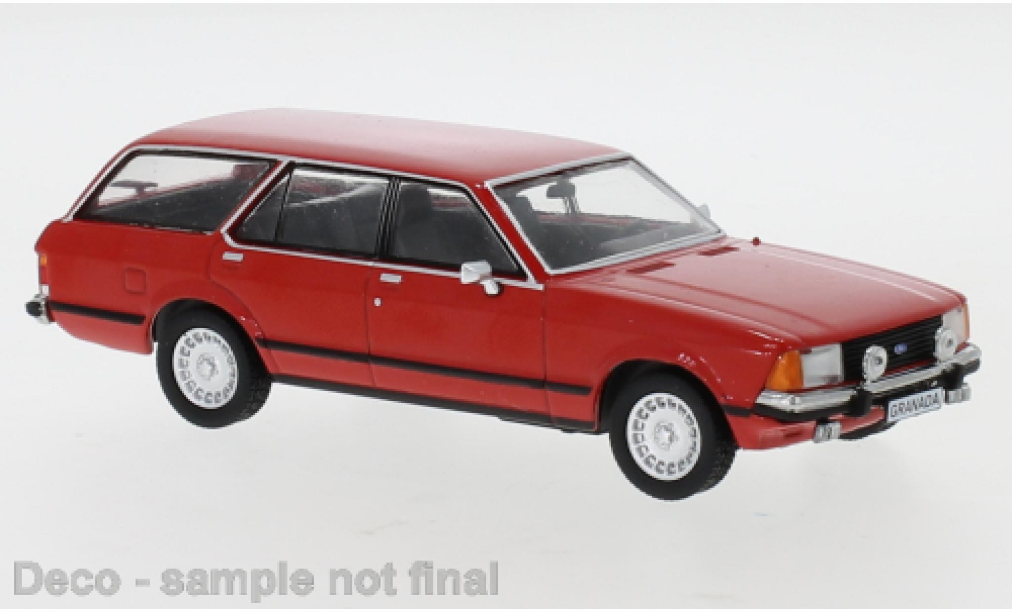 Ford Granada 1/43 IXO MK II Turnier 2.8i GL red 1978 diecast model cars