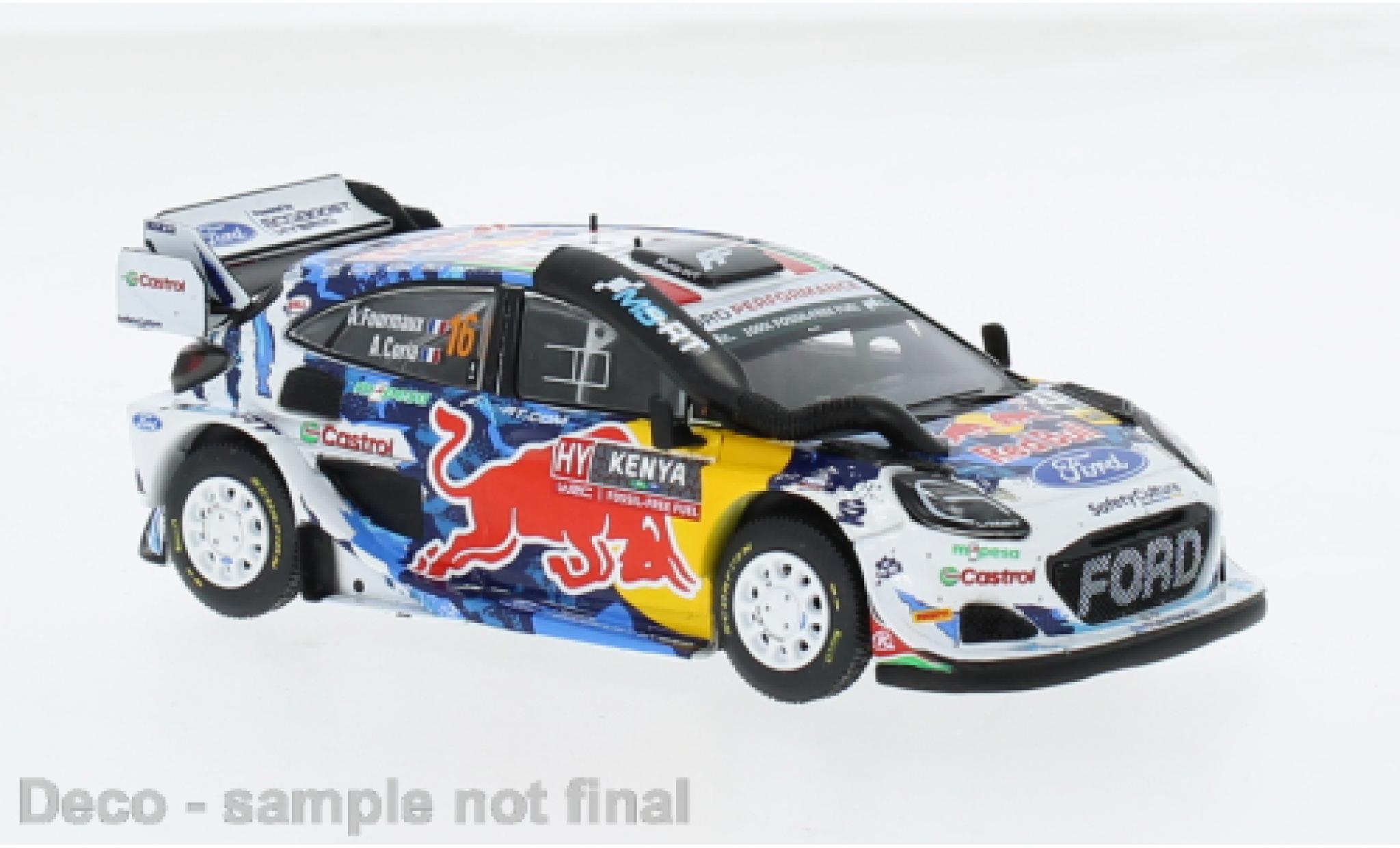Ford Puma 1/43 IXO Rally 1 No.16 WRC Safari Rally Kenia 2024 1:43 diecast model cars