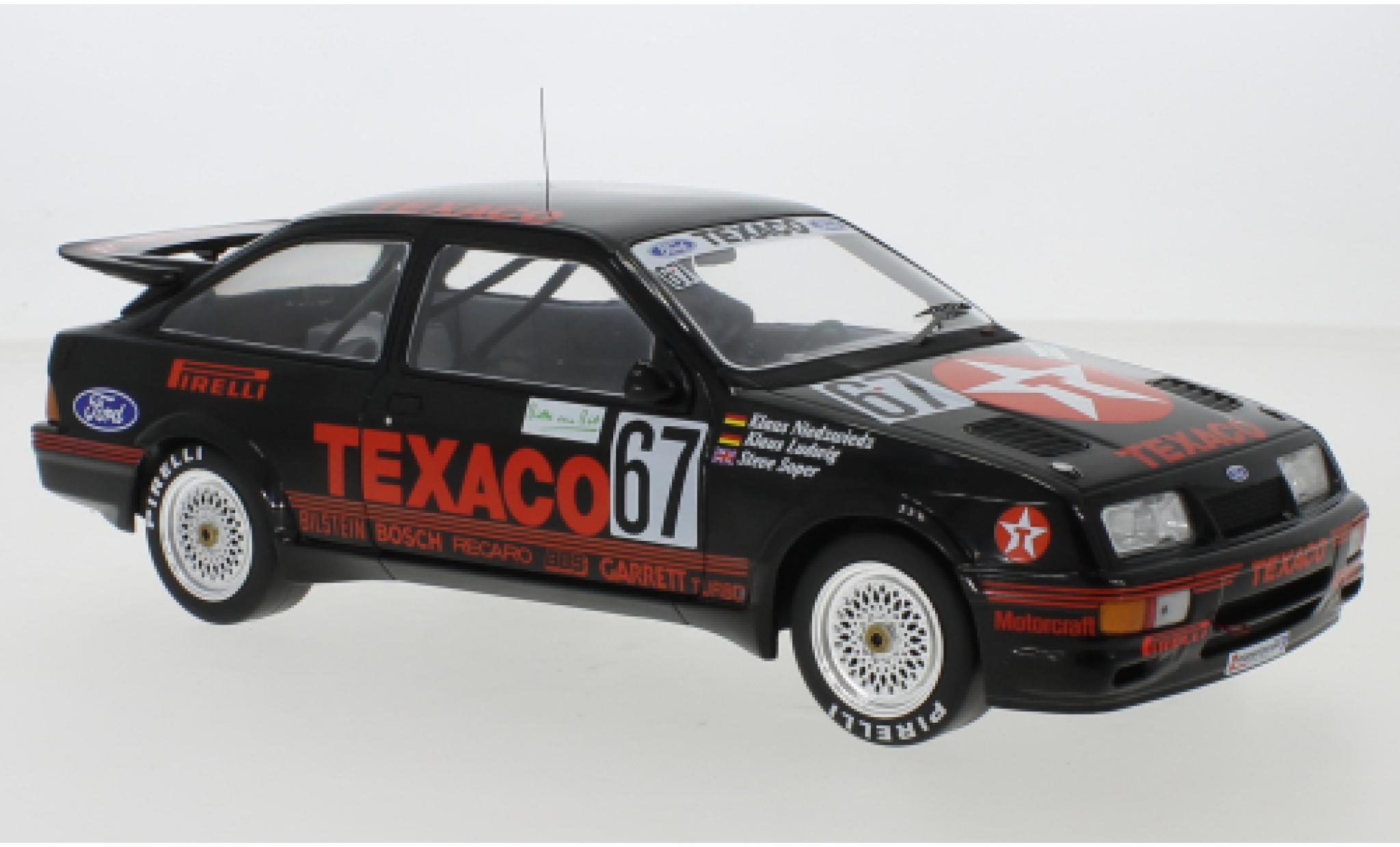 Ford Sierra 1/18 IXO RS Cosworth No.67 24h N&uuml;rburgring 1987 K.Ludwig/K.Niedzwiedz/S.Soper diecast model cars
