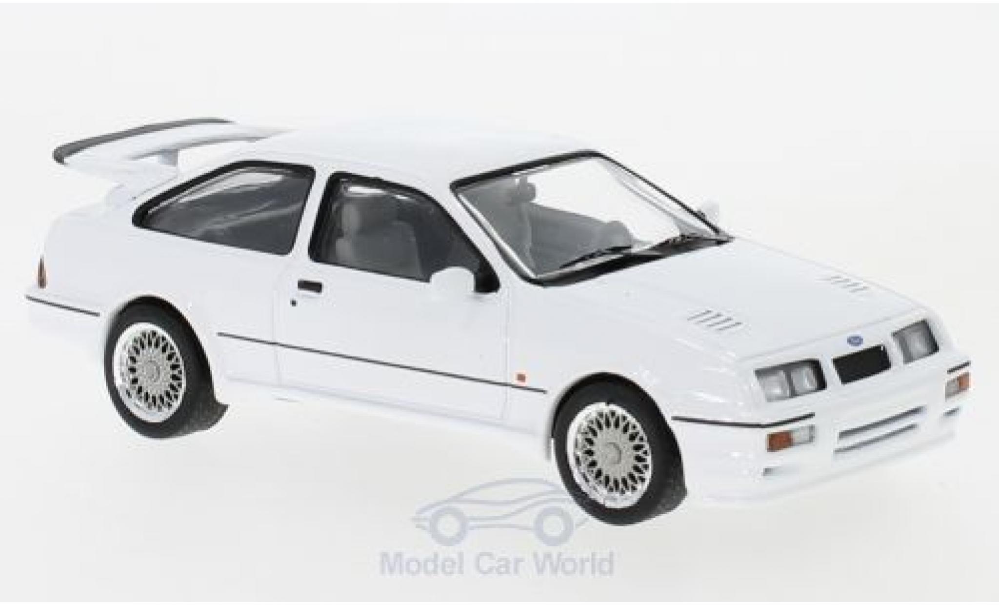Ford Sierra 1/43 IXO RS Cosworth white 1987 diecast model cars