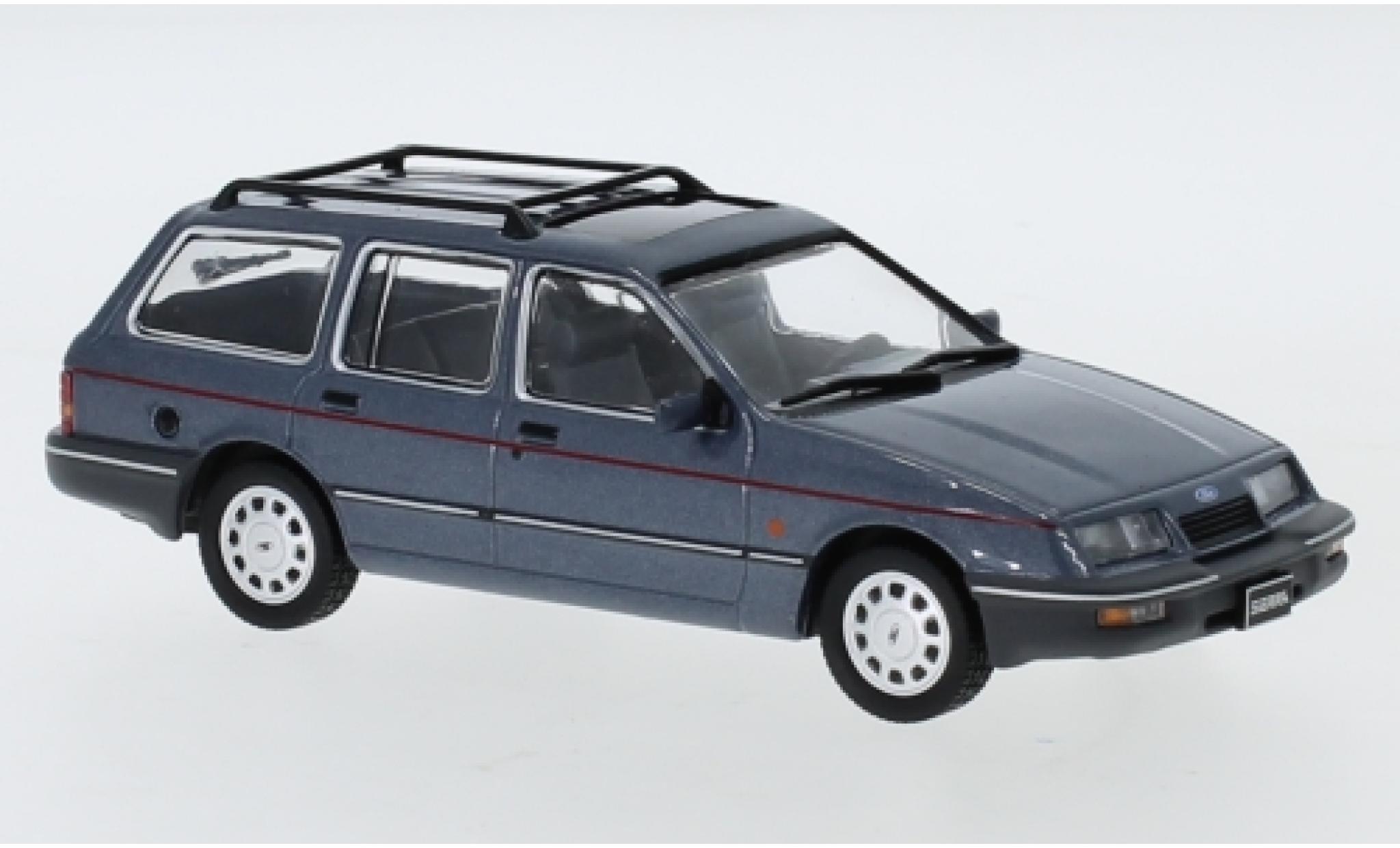 Ford Sierra 1/43 IXO Turnier Ghia metallic grey 1988 diecast model cars