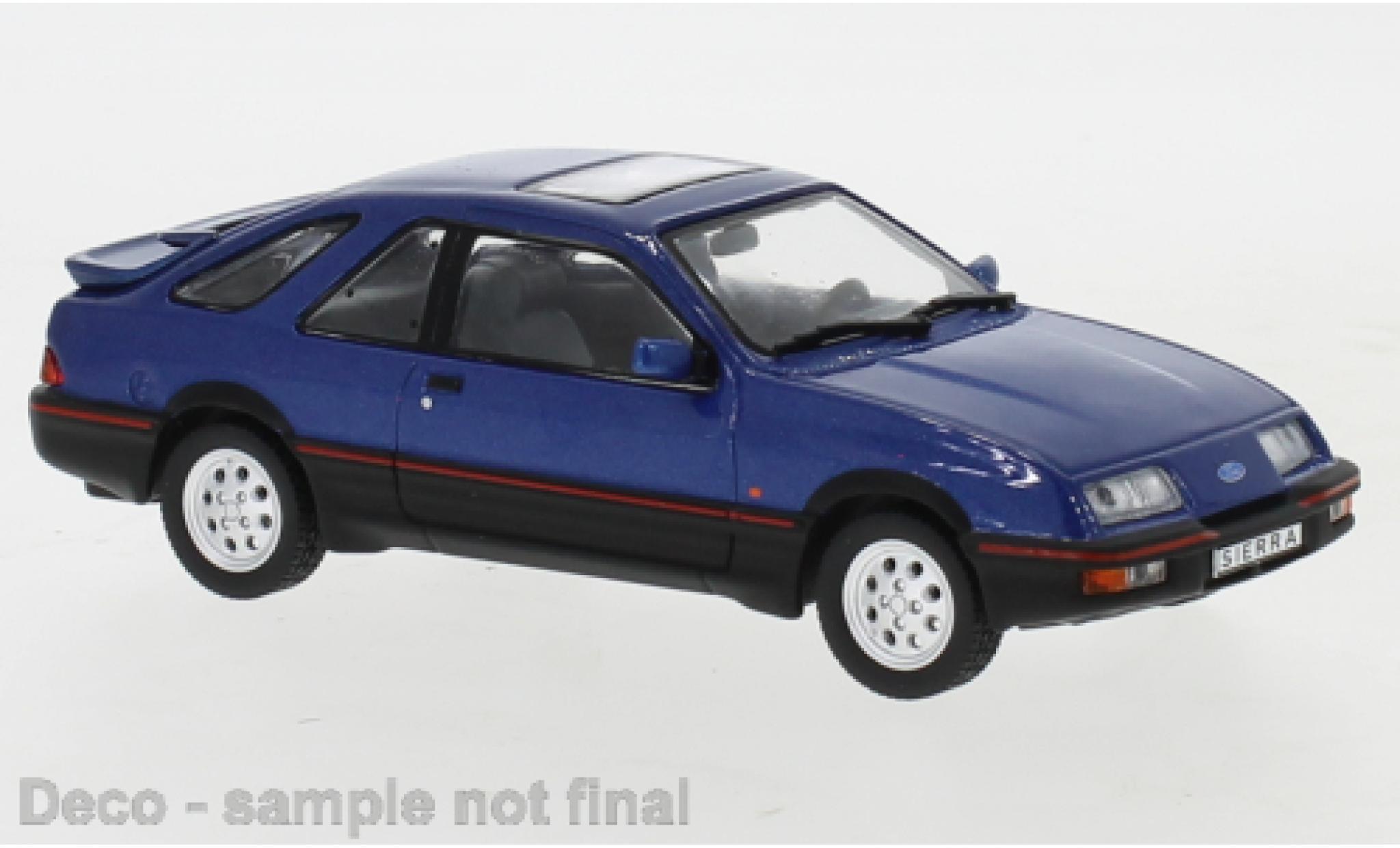 Ford Sierra 1/43 IXO XR 4 metallic blue 1984 diecast model cars
