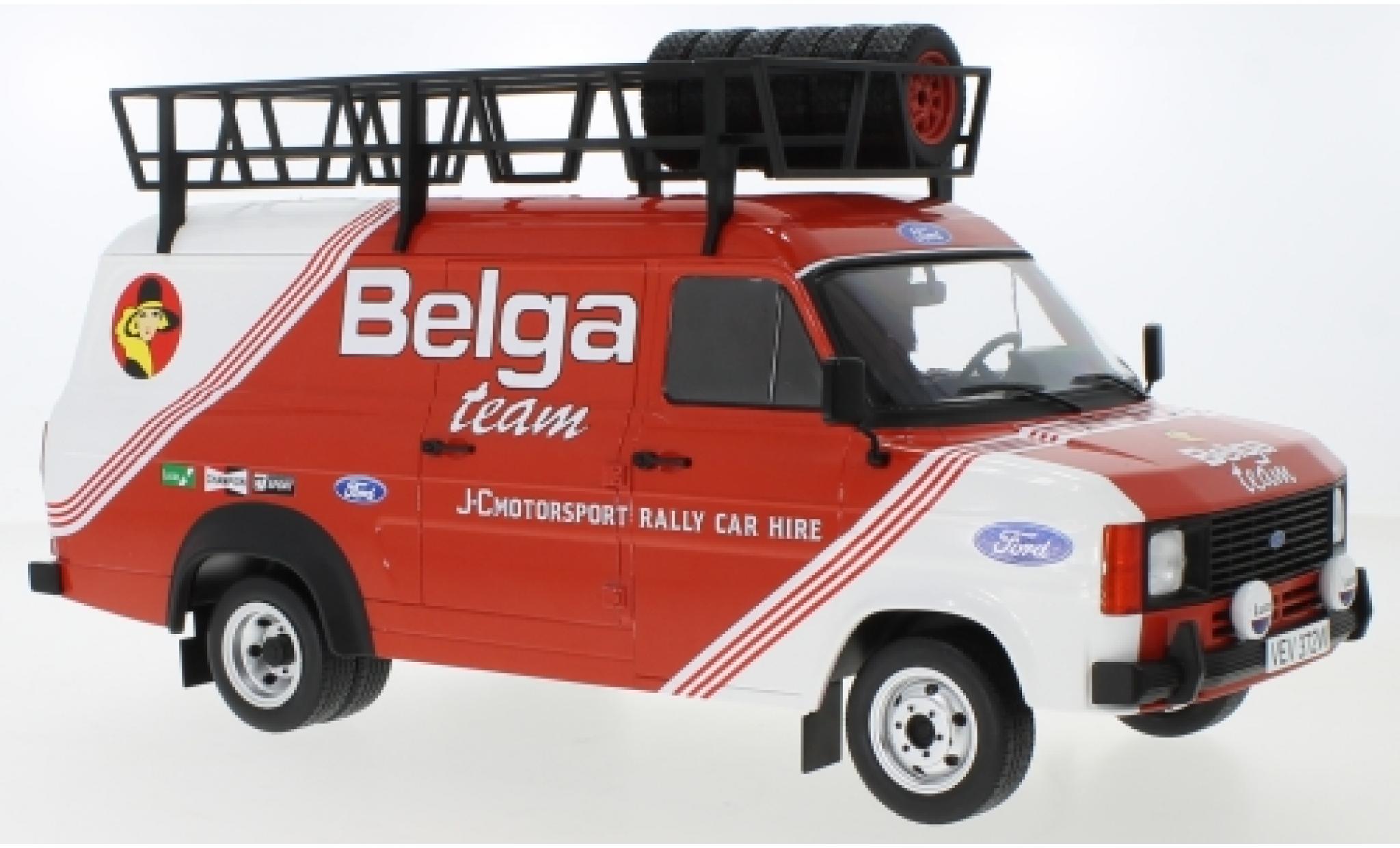 Ford Transit 1/18 IXO MK II Belga with roof accessories diecast model cars