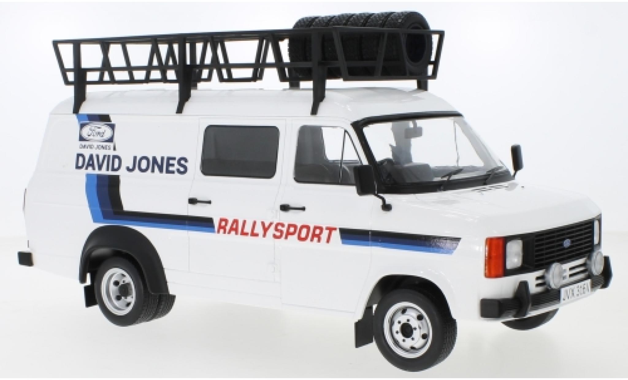 Ford Transit 1/18 IXO MK II David Jones with roof accessories diecast model cars