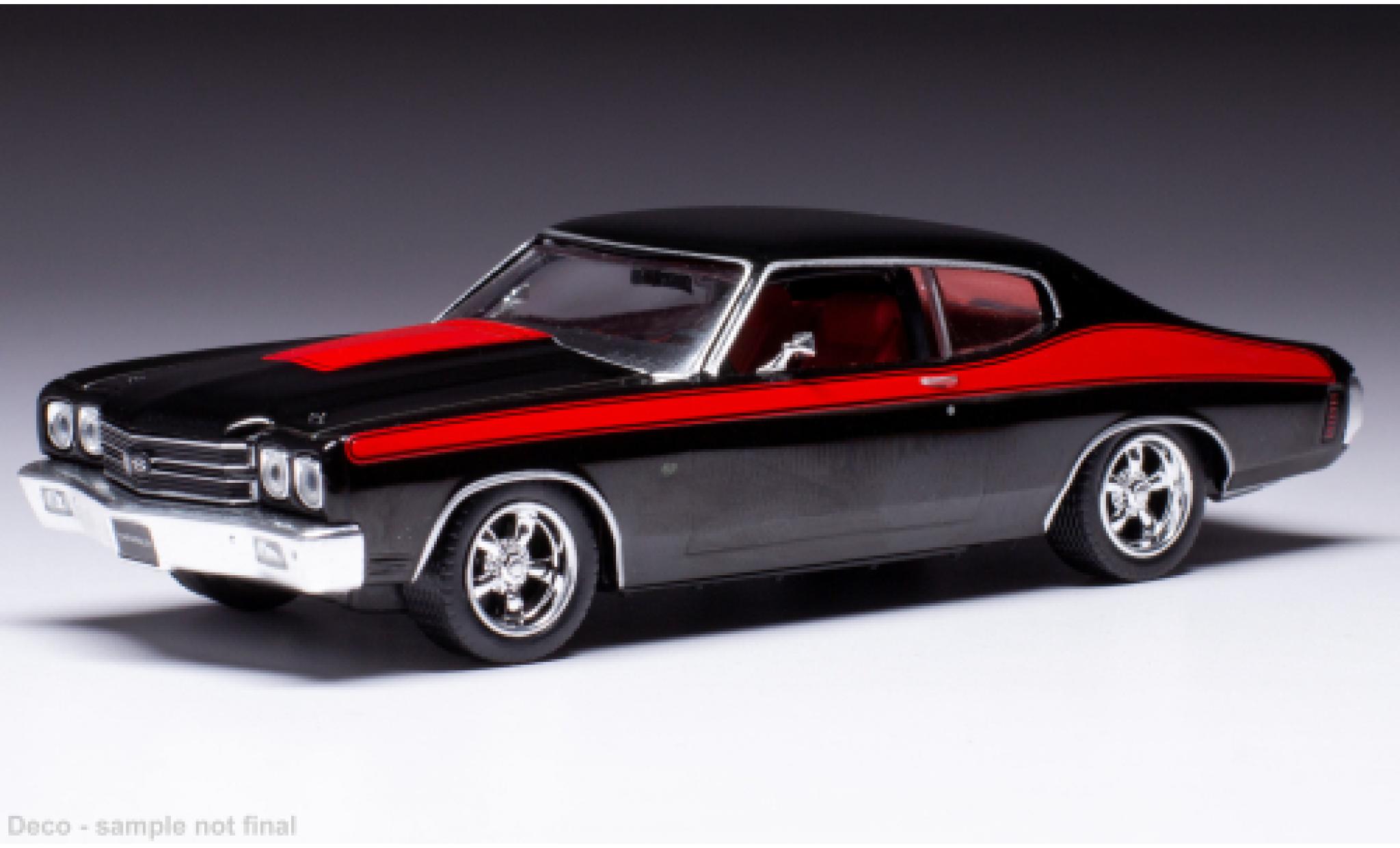 Chevrolet Chevelle 1/43 IXO SS black 1970 diecast model cars