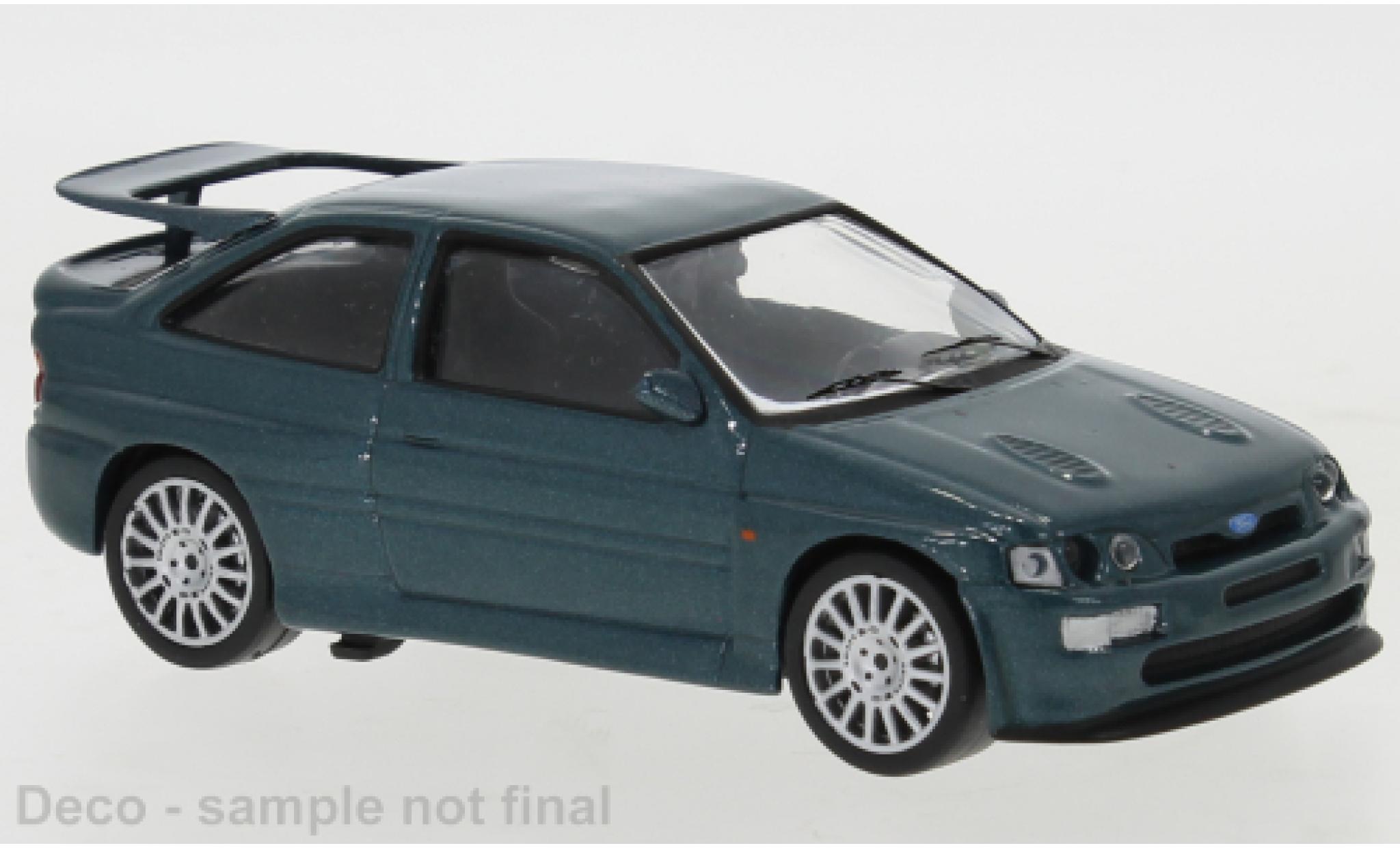 Ford Escort 1/43 IXO RS Cosworth metallise green 1994 diecast model cars