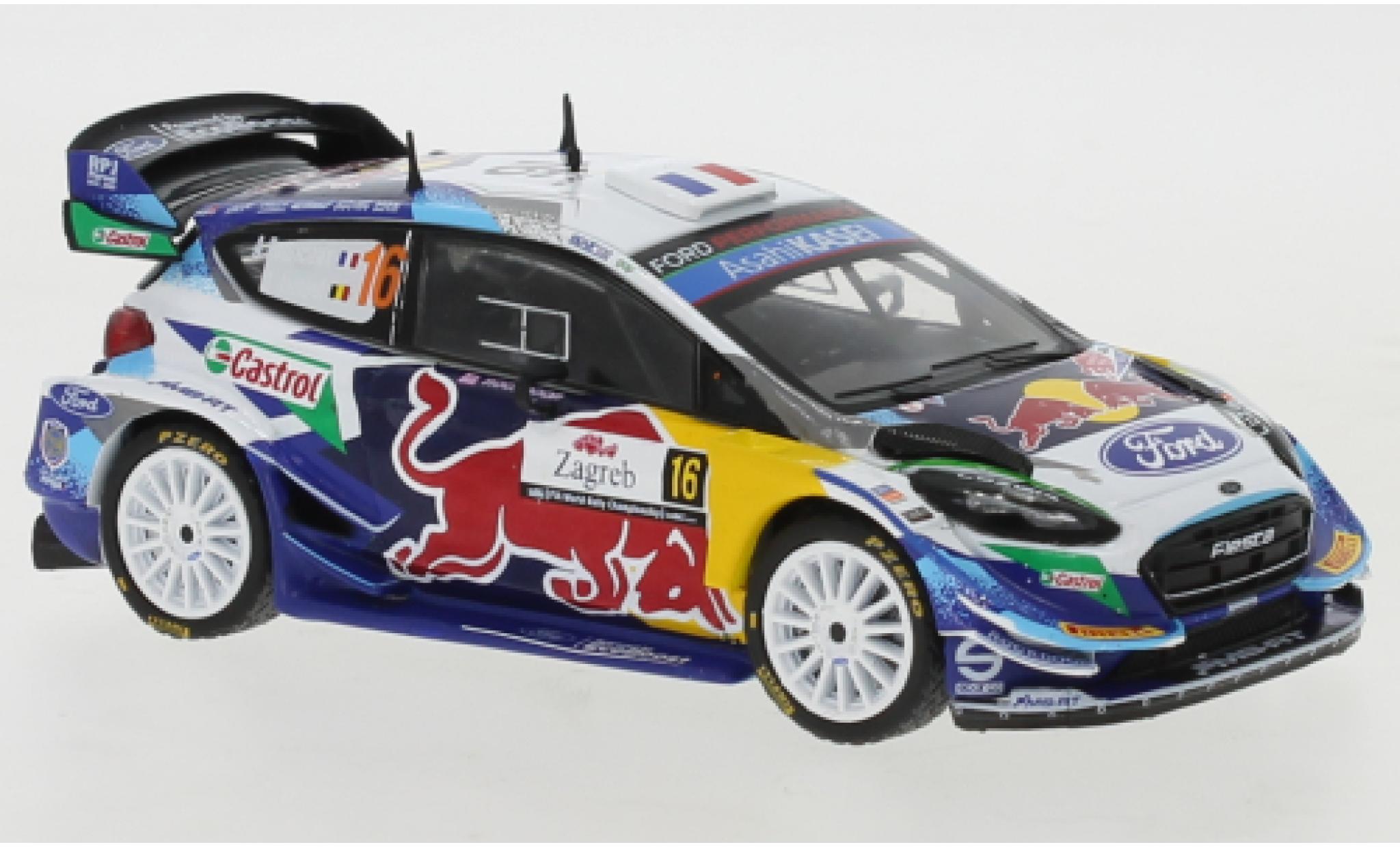 Ford Fiesta 1/43 IXO No.16 WRC Rally Croatia 2021 diecast model cars