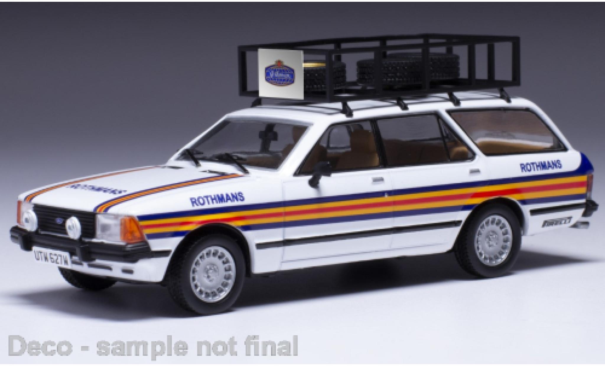 Ford Granada 1/43 IXO MK II Turnier Rothmans 1980 diecast model cars