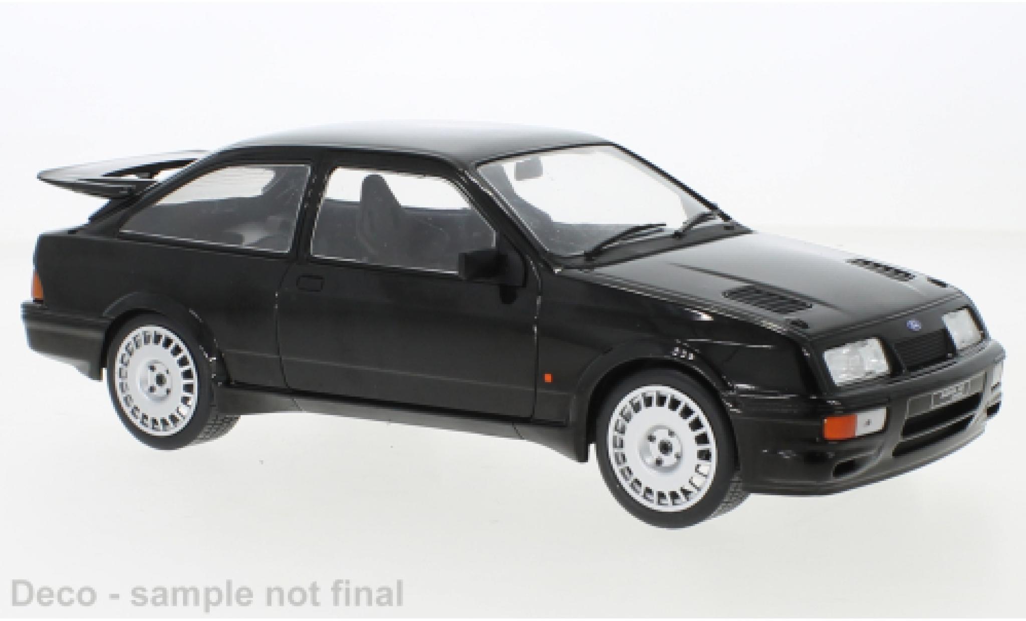 Ford Sierra 1/18 IXO RS Cosworth black 1988 diecast model cars