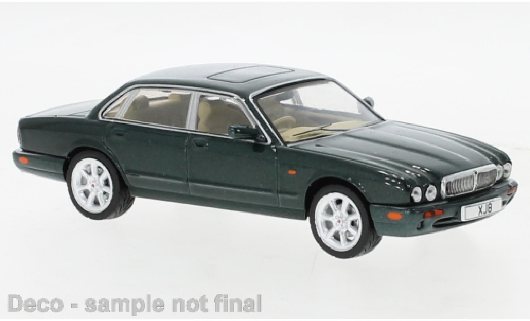 Jaguar XJ 1/43 IXO 8 (X 308) green 1998 diecast model cars