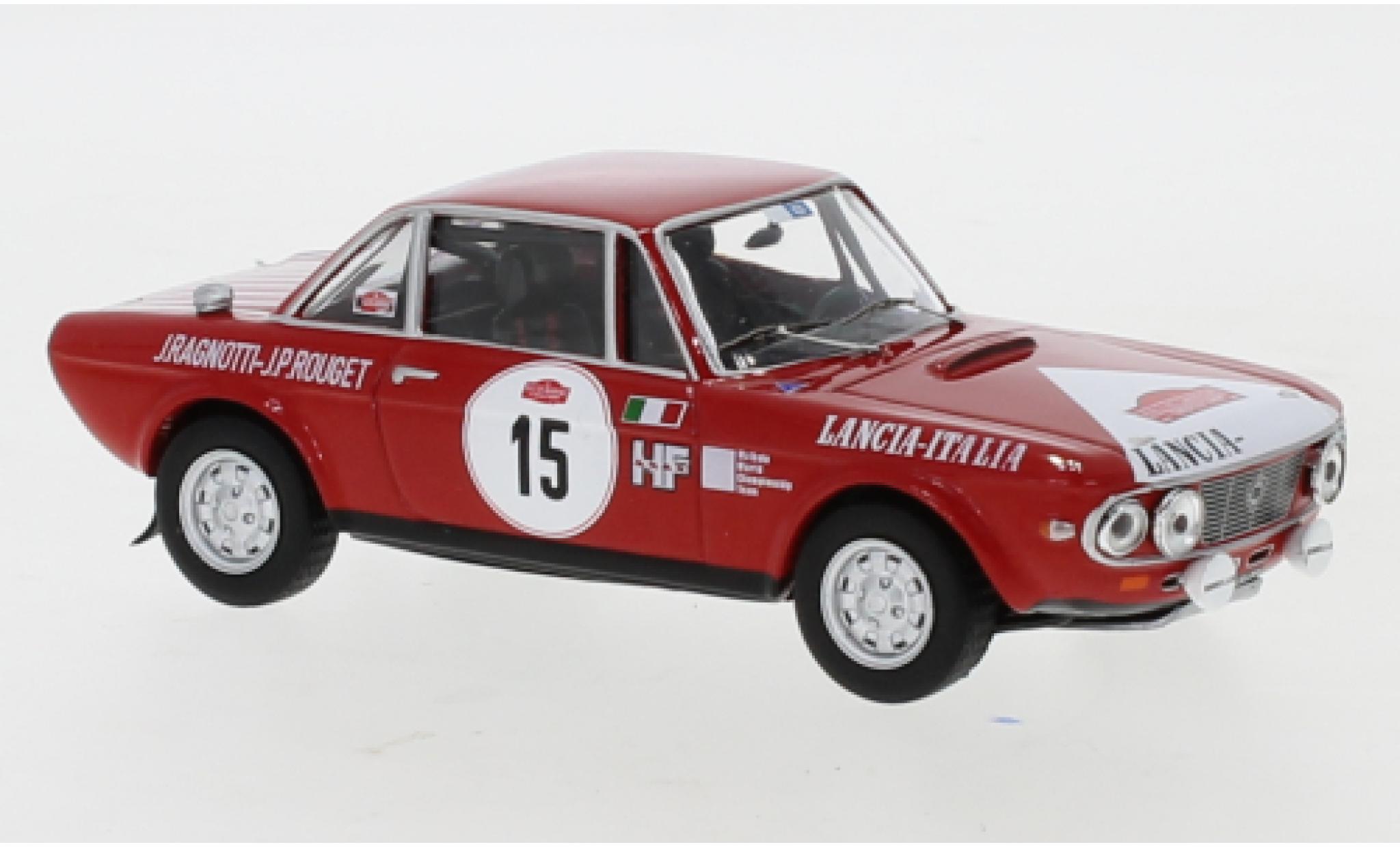 Lancia Fulvia 1/43 IXO 1600 Coupe HF No.15 Marlboro Rally San Remo 1972 diecast model cars