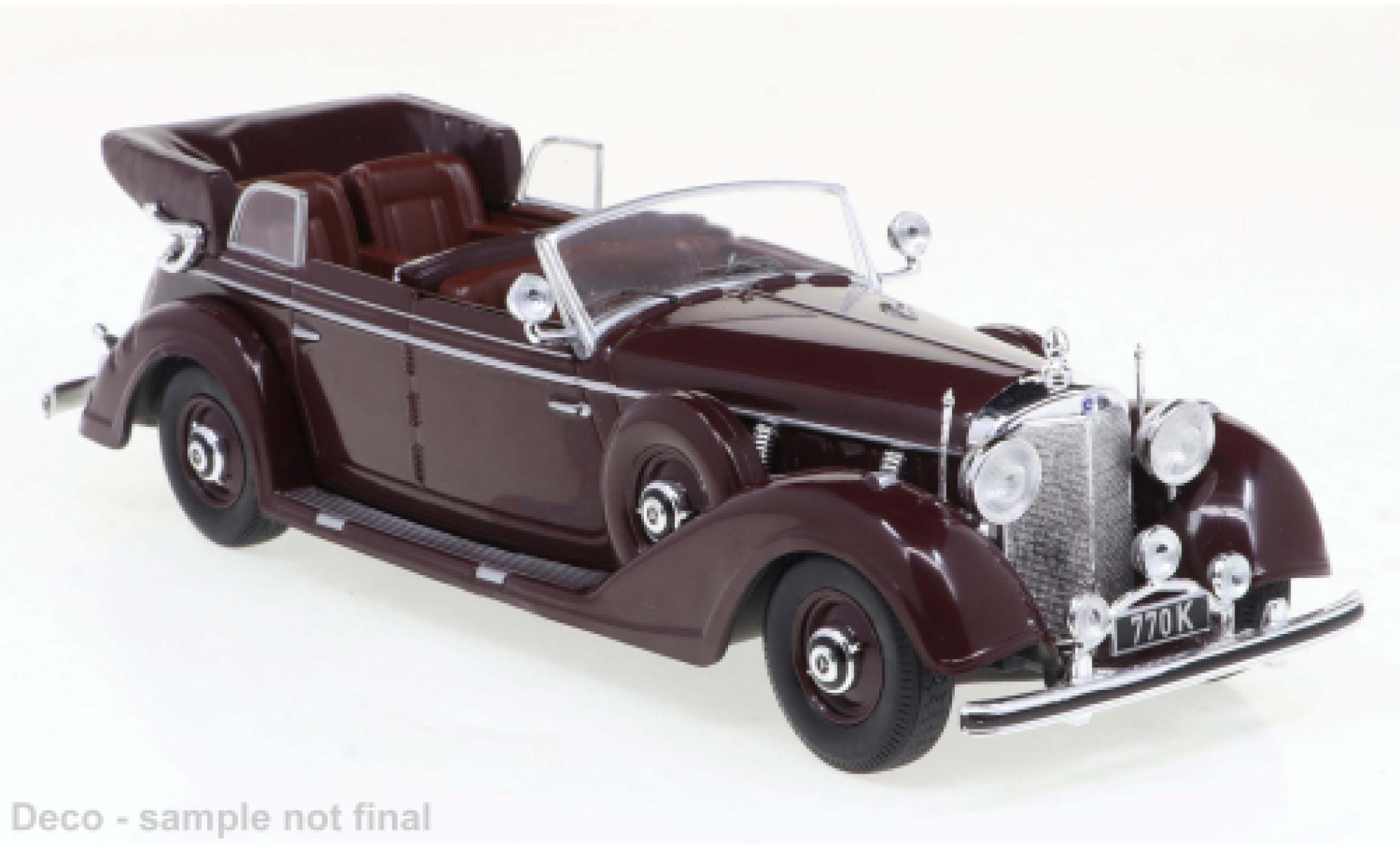 Mercedes 770 1/43 IXO K (W150) red fonc&eacute; 1938 diecast model cars