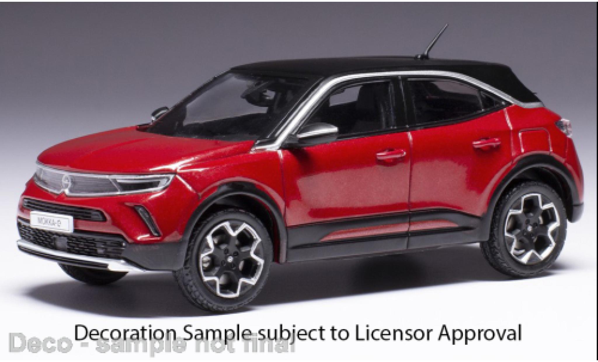Opel Mokka 1/43 IXO -e metallise red 2022 diecast model cars