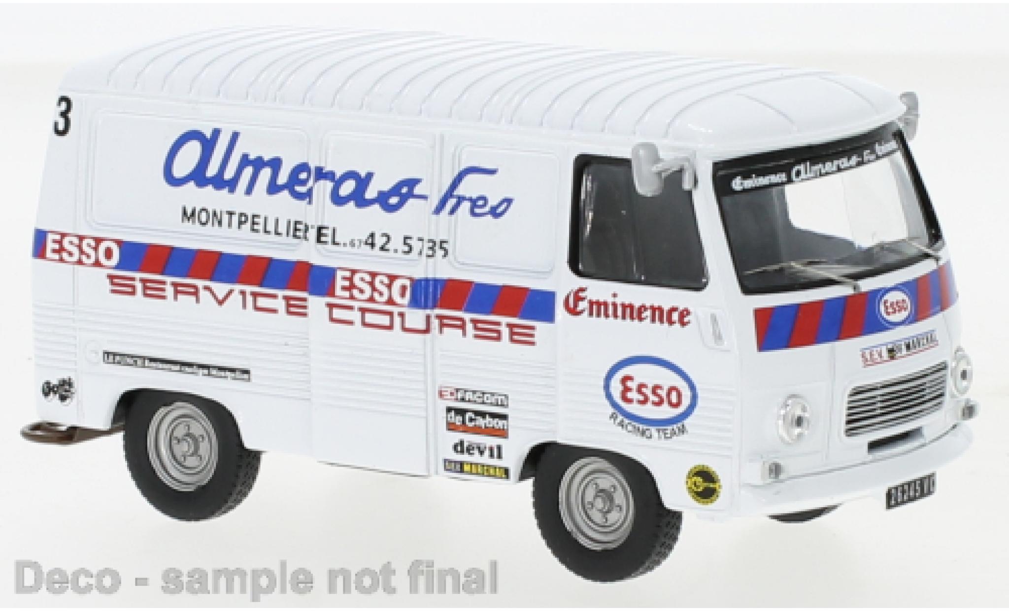 Peugeot J7 1/43 IXO Team Almeras Eminence diecast model cars