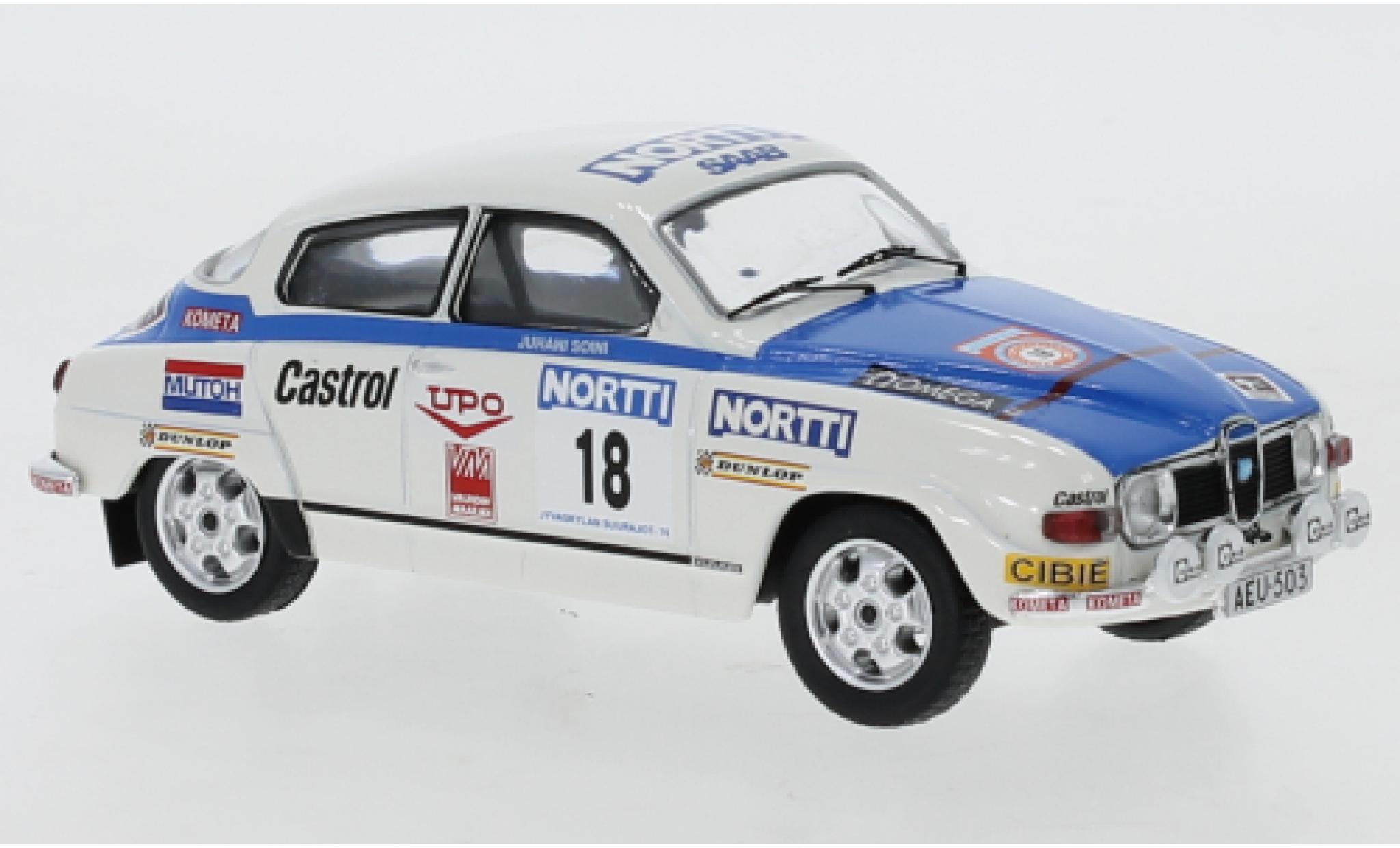 Saab 96 1/43 IXO V4 No.18 1000 Lakes Rally 1976 diecast model cars