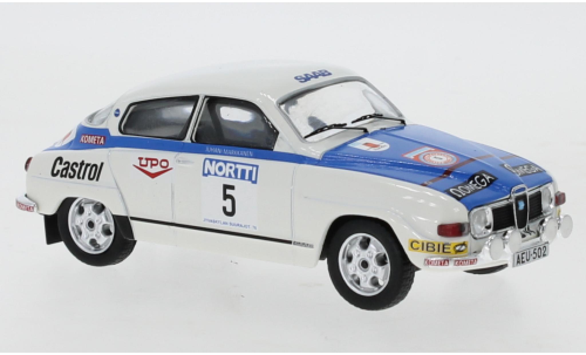 Saab 96 1/43 IXO V4 No.5 1000 Lakes Rally 1976 diecast model cars