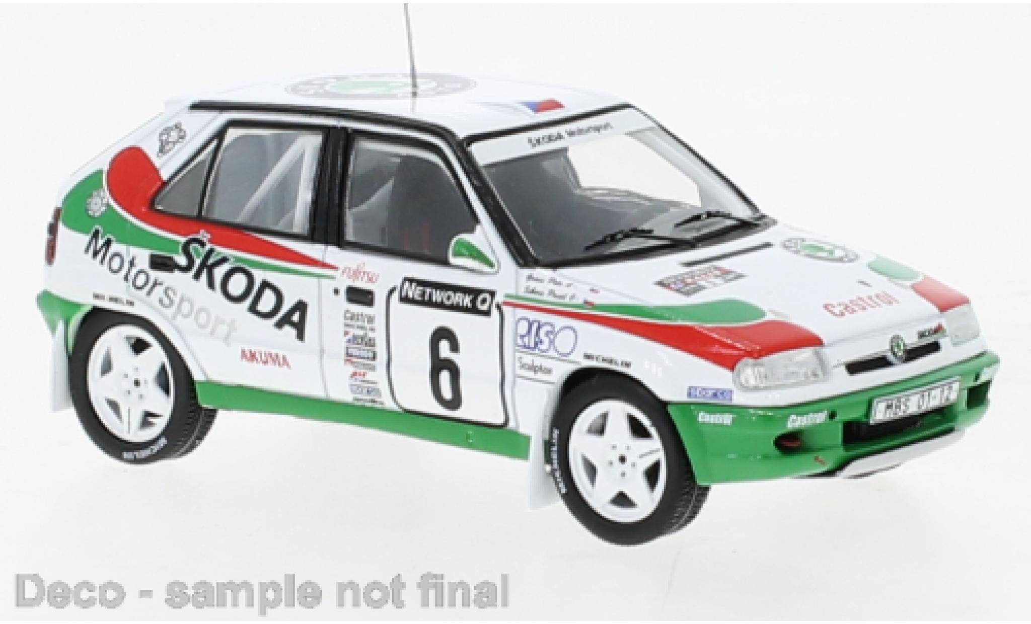 Skoda Felicia 1/43 IXO Kit Car No.6 RAC Rally 1996 diecast model cars