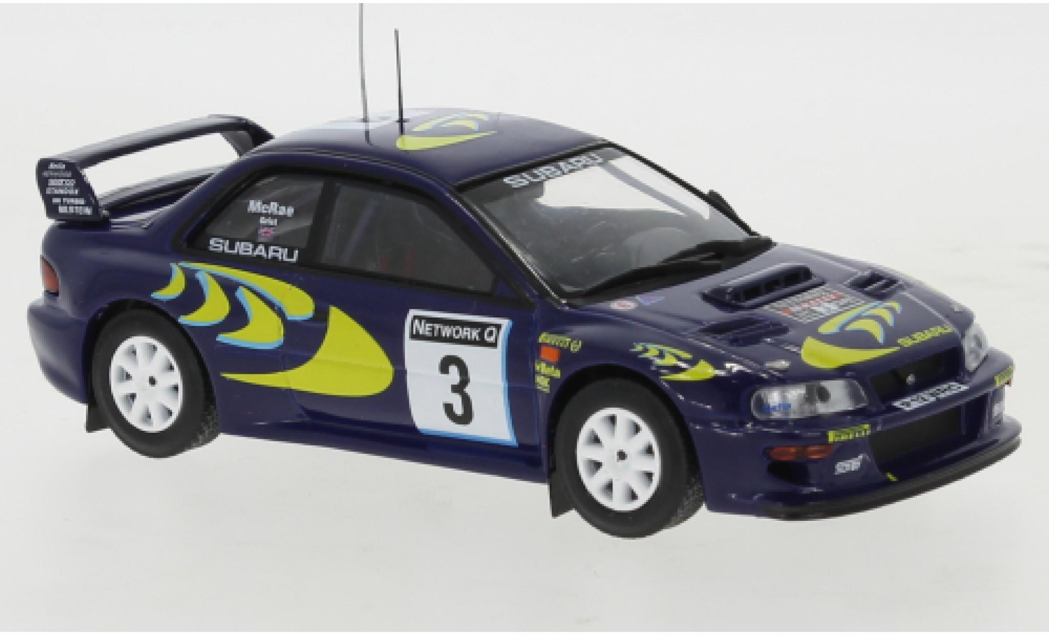 Subaru Impreza 1/43 IXO S5 WRC No.3 Rally WM RAC Rally 1997 diecast model cars