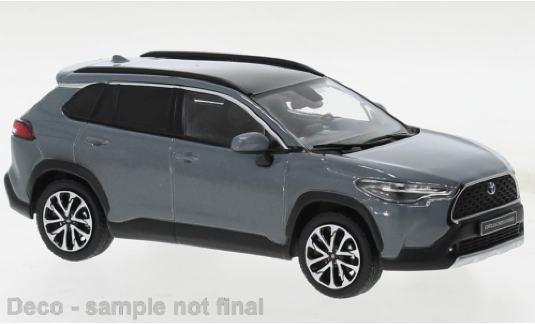 Toyota Corolla 1/43 IXO Cross grey 2022 diecast model cars
